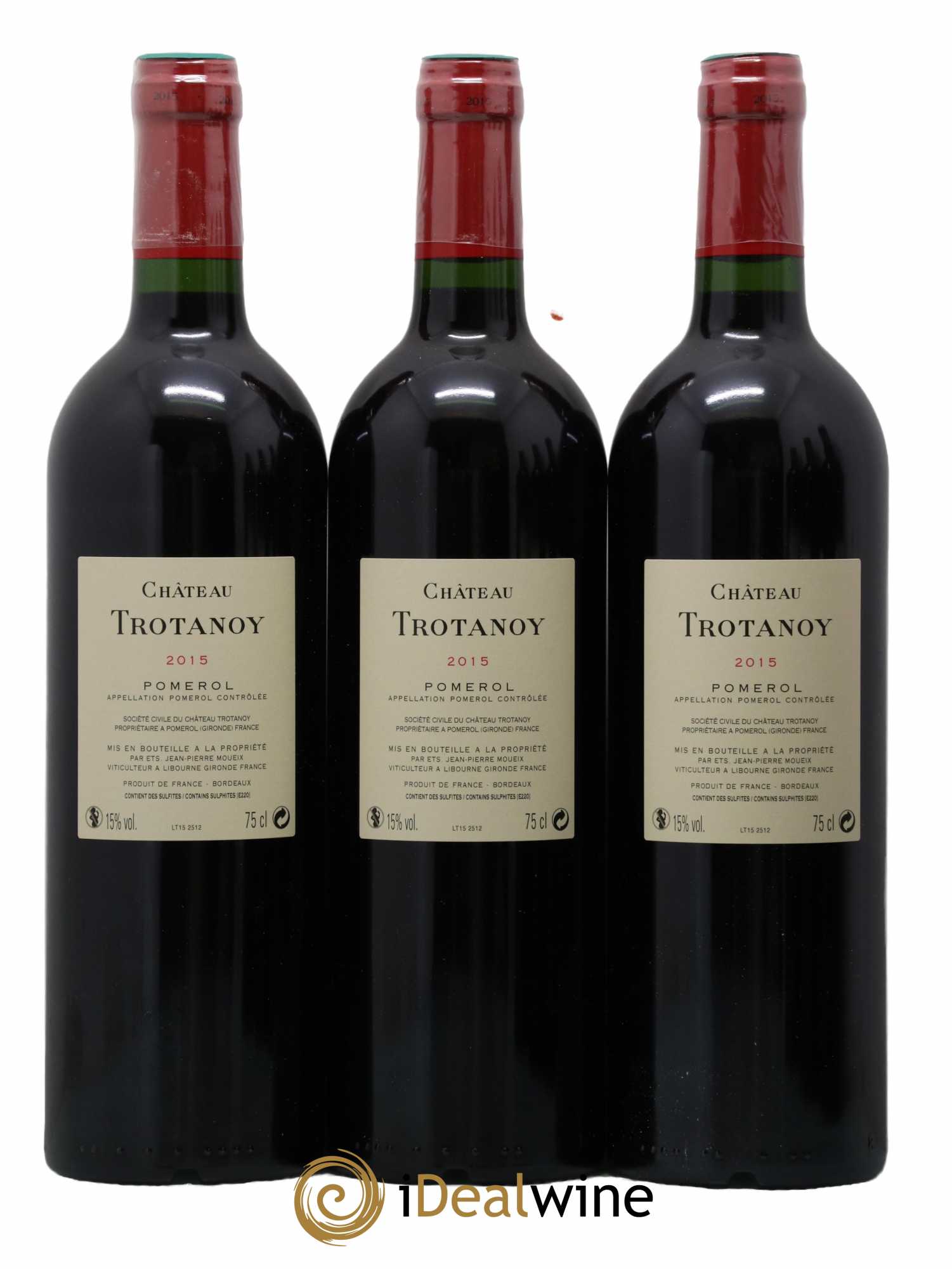 Château Trotanoy 2015 - Lot de 6 bouteilles - 4