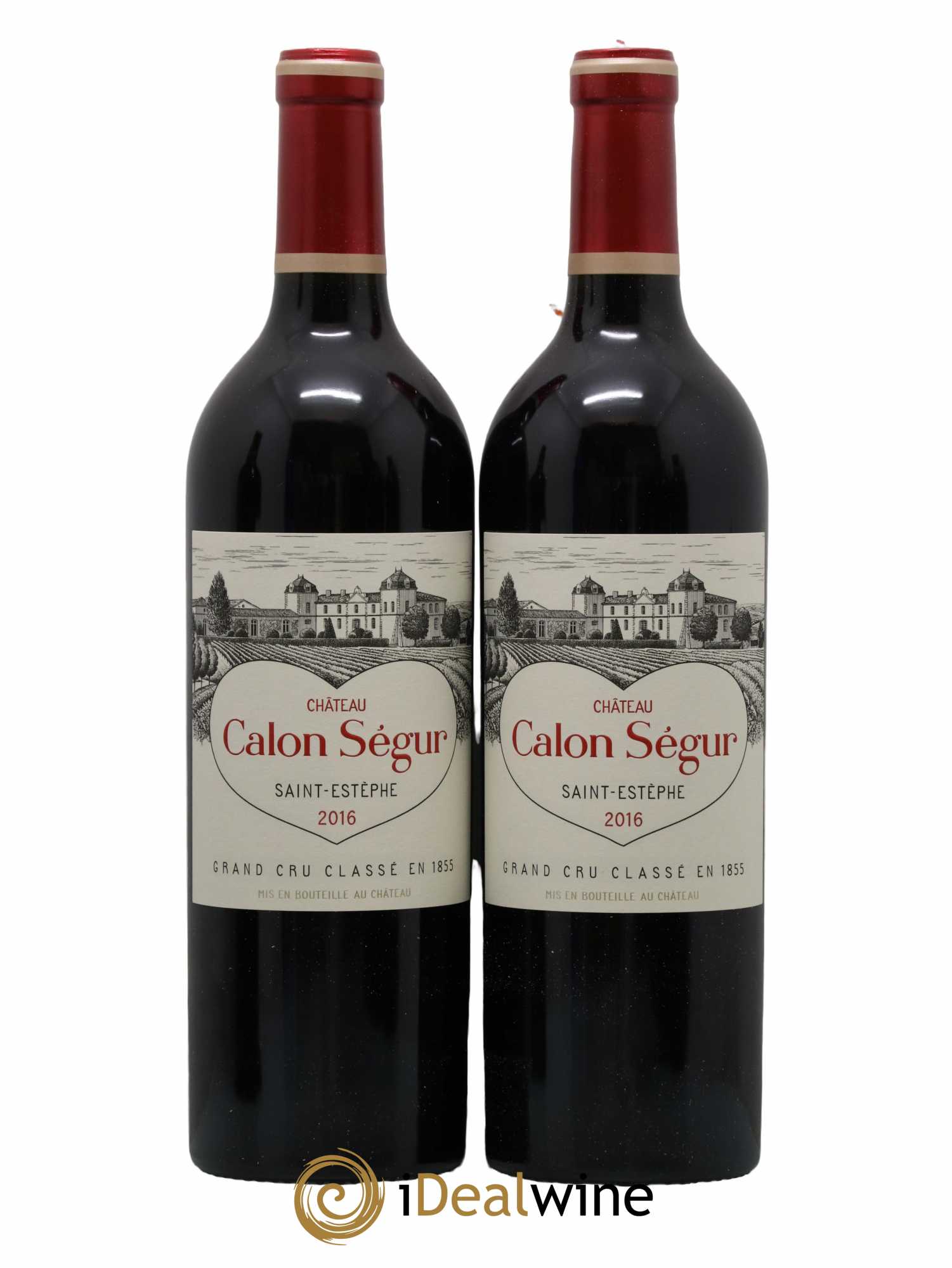 Château Calon Ségur 3ème Grand Cru Classé 2016 - Lot de 2 bouteilles - 0