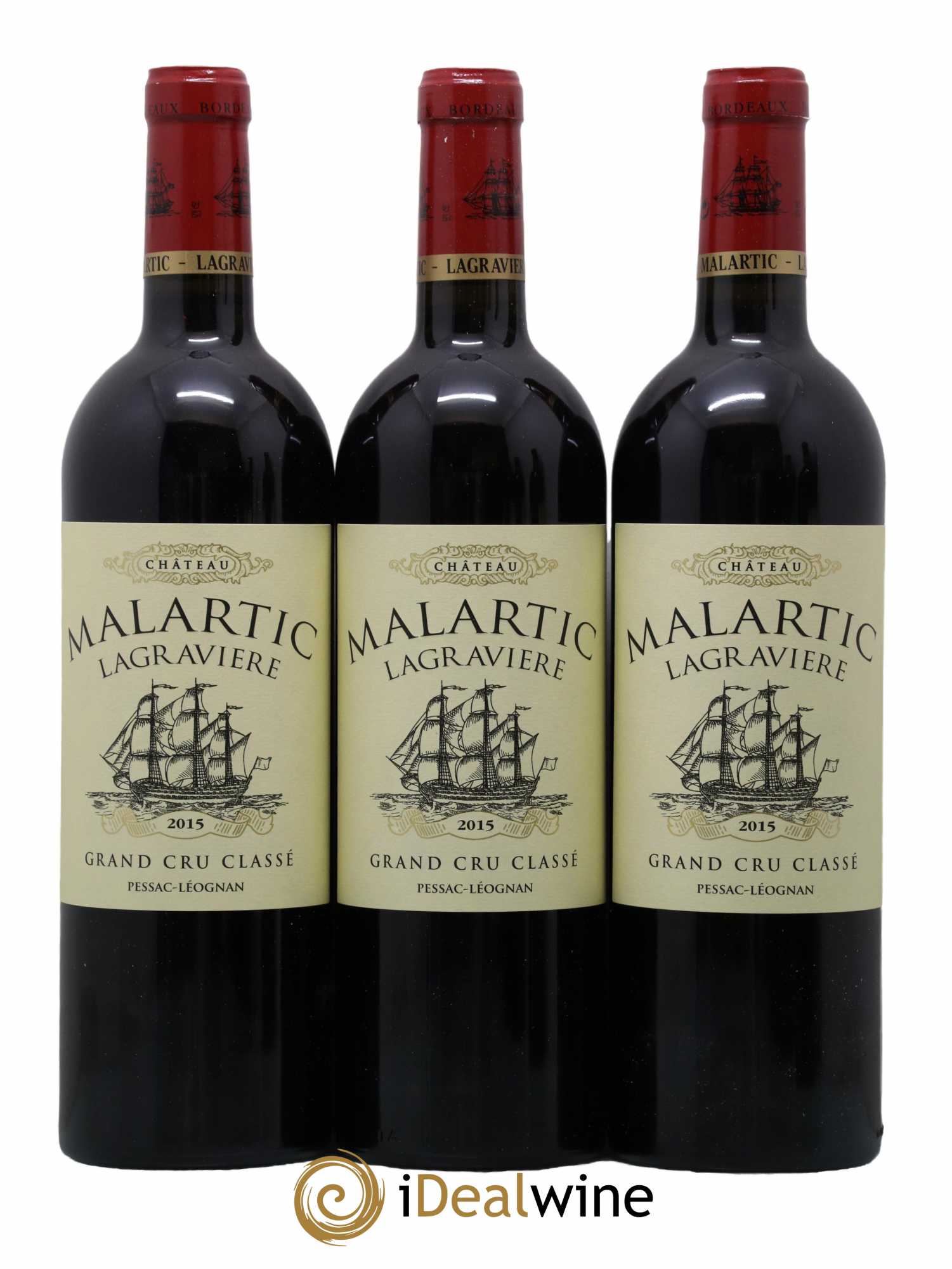 Château Malartic-Lagravière Cru Classé de Graves 2015 - Lot de 6 bouteilles - 2
