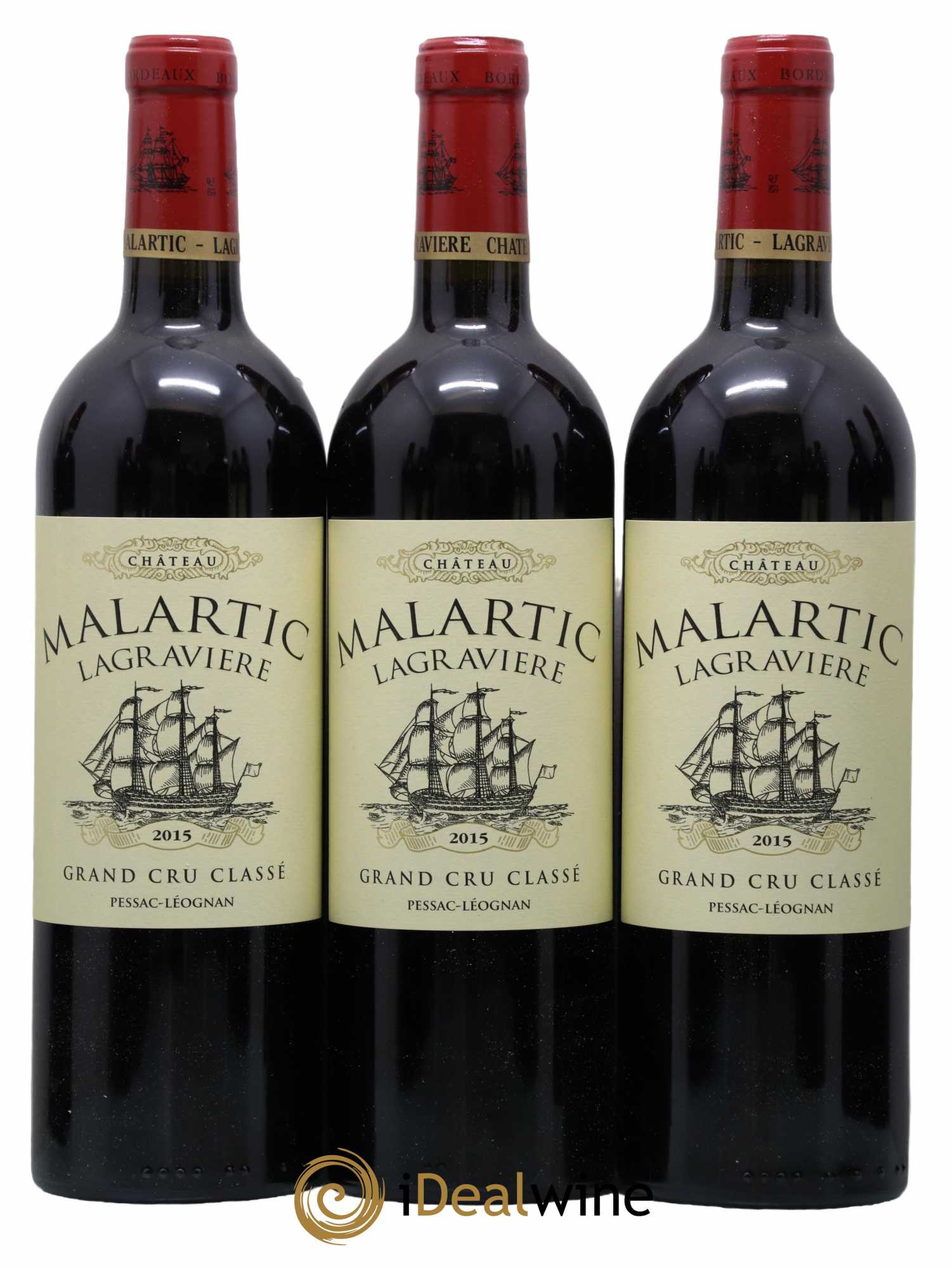 Château Malartic-Lagravière Cru Classé de Graves 2015 - Lot de 12 bouteilles - 2