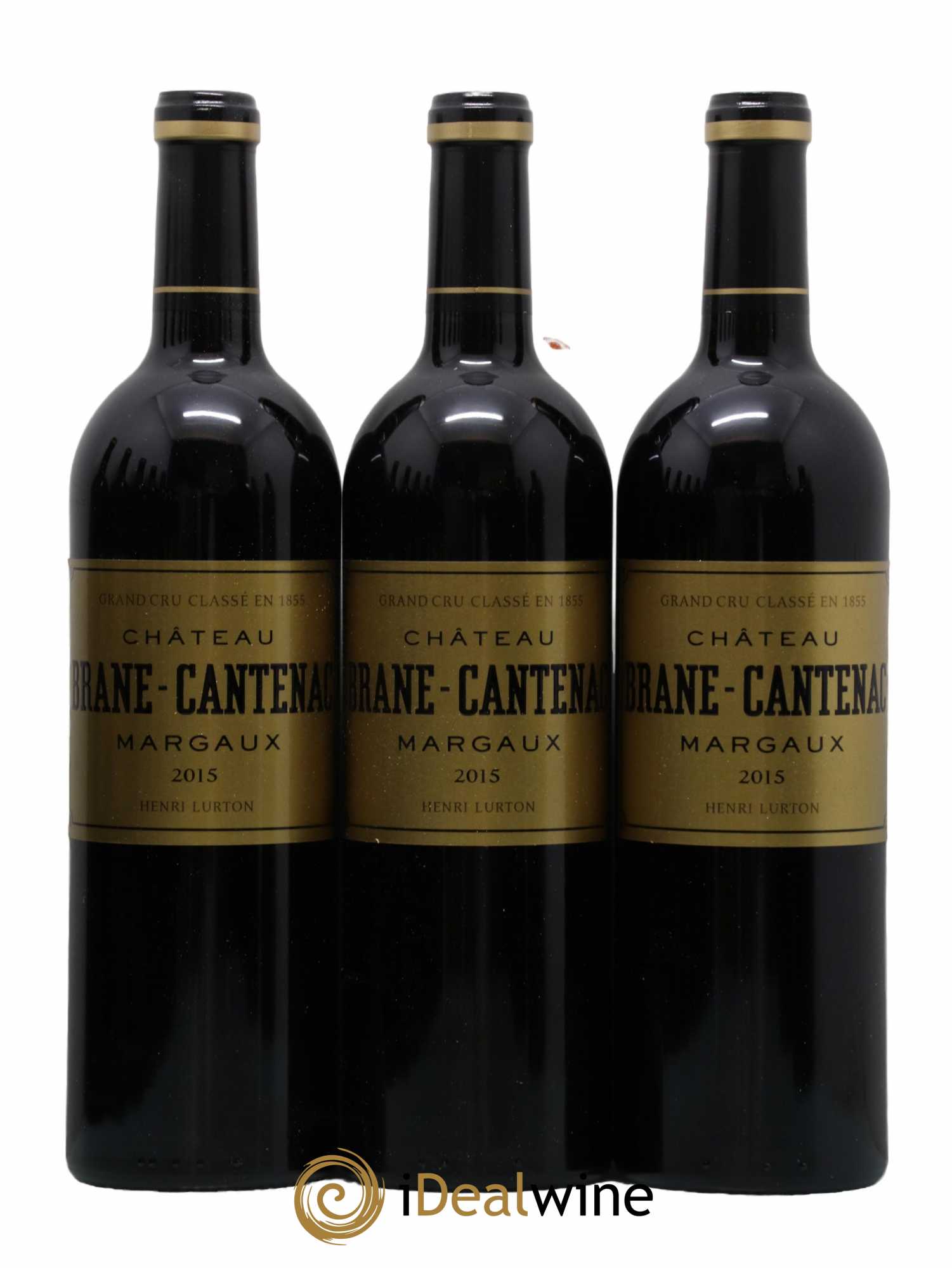 Château Brane Cantenac 2ème Grand Cru Classé 2015 - Lot de 12 bouteilles - 1