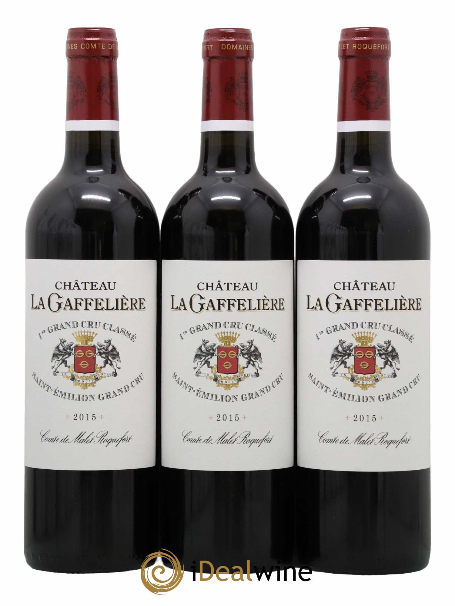 Château la Gaffelière 1er Grand Cru Classé B 2015 - Lot de 12 bouteilles - 1