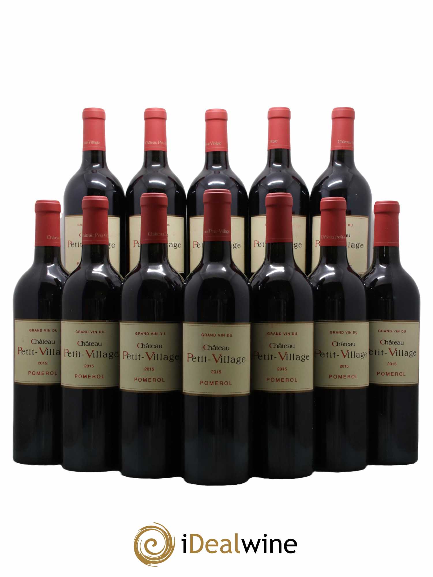 Château Petit Village 2015 - Lot de 12 bouteilles - 0