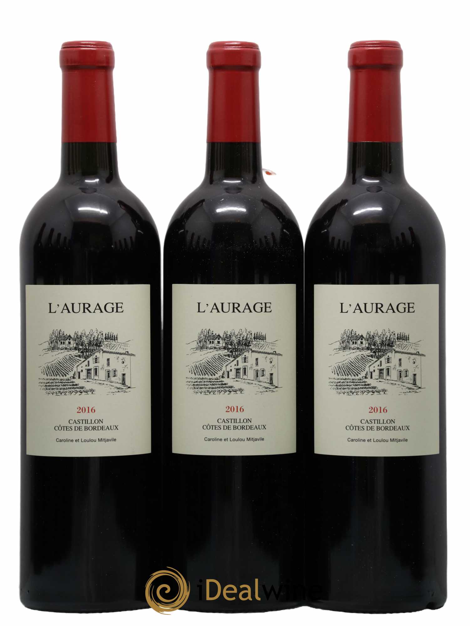 L'Aurage 2016 - Lot de 12 bouteilles - 1