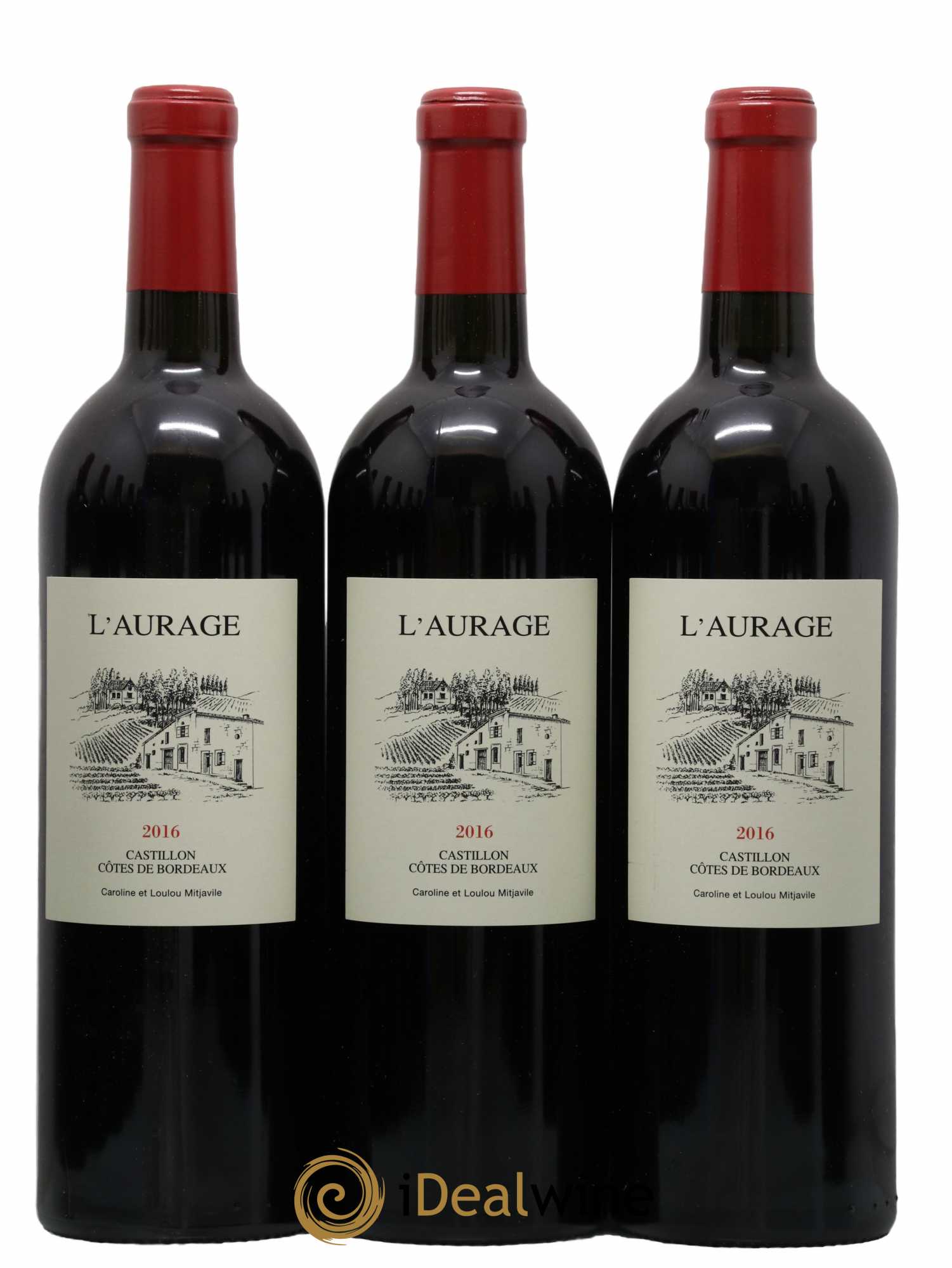 L'Aurage 2016 - Lot de 12 bouteilles - 2