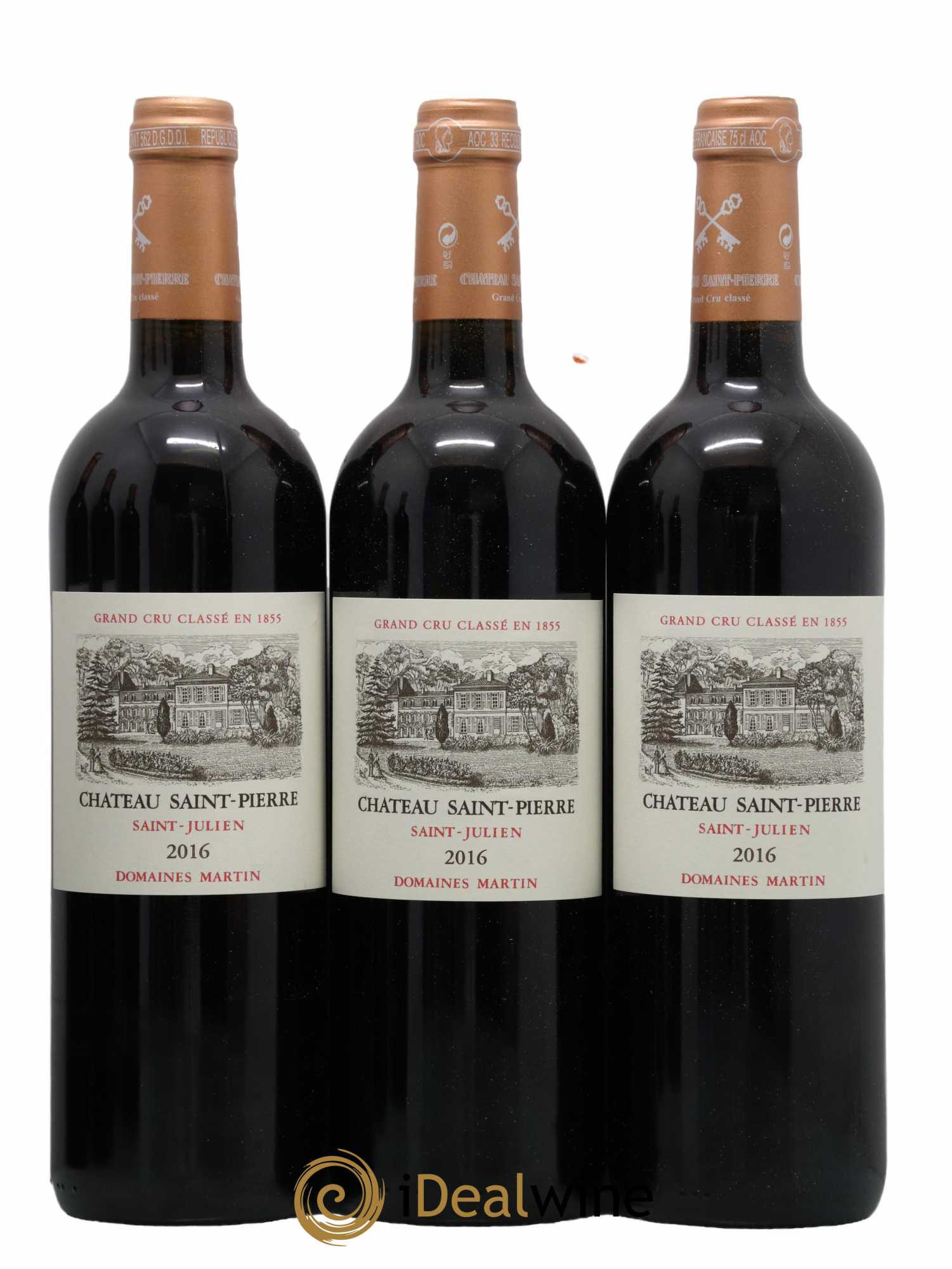 Château Saint-Pierre 4ème Grand Cru Classé 2016 - Lot de 6 bouteilles - 2