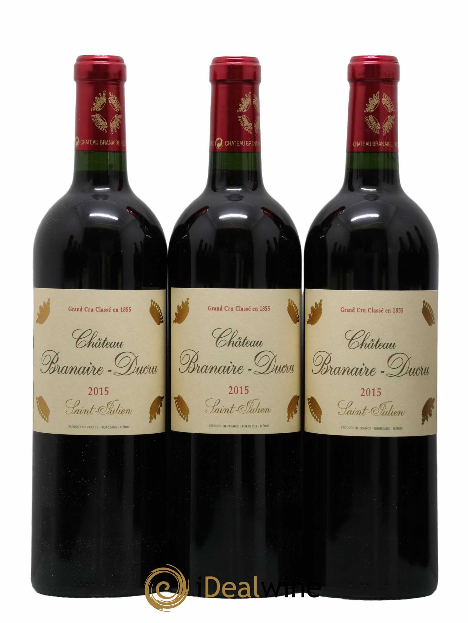 Château Branaire Ducru 4ème Grand Cru Classé 2015 - Lot de 12 bouteilles - 2