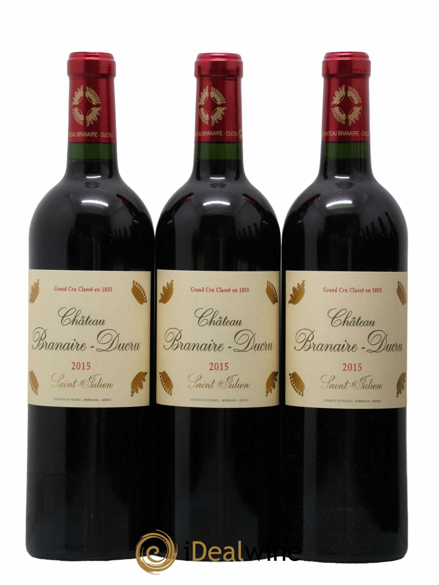 Château Branaire Ducru 4ème Grand Cru Classé 2015 - Lot de 12 bouteilles - 3