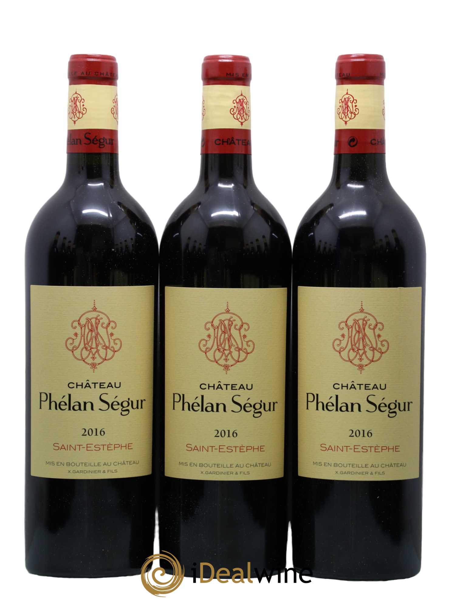 Château Phélan Ségur 2016 - Lot de 12 bouteilles - 1