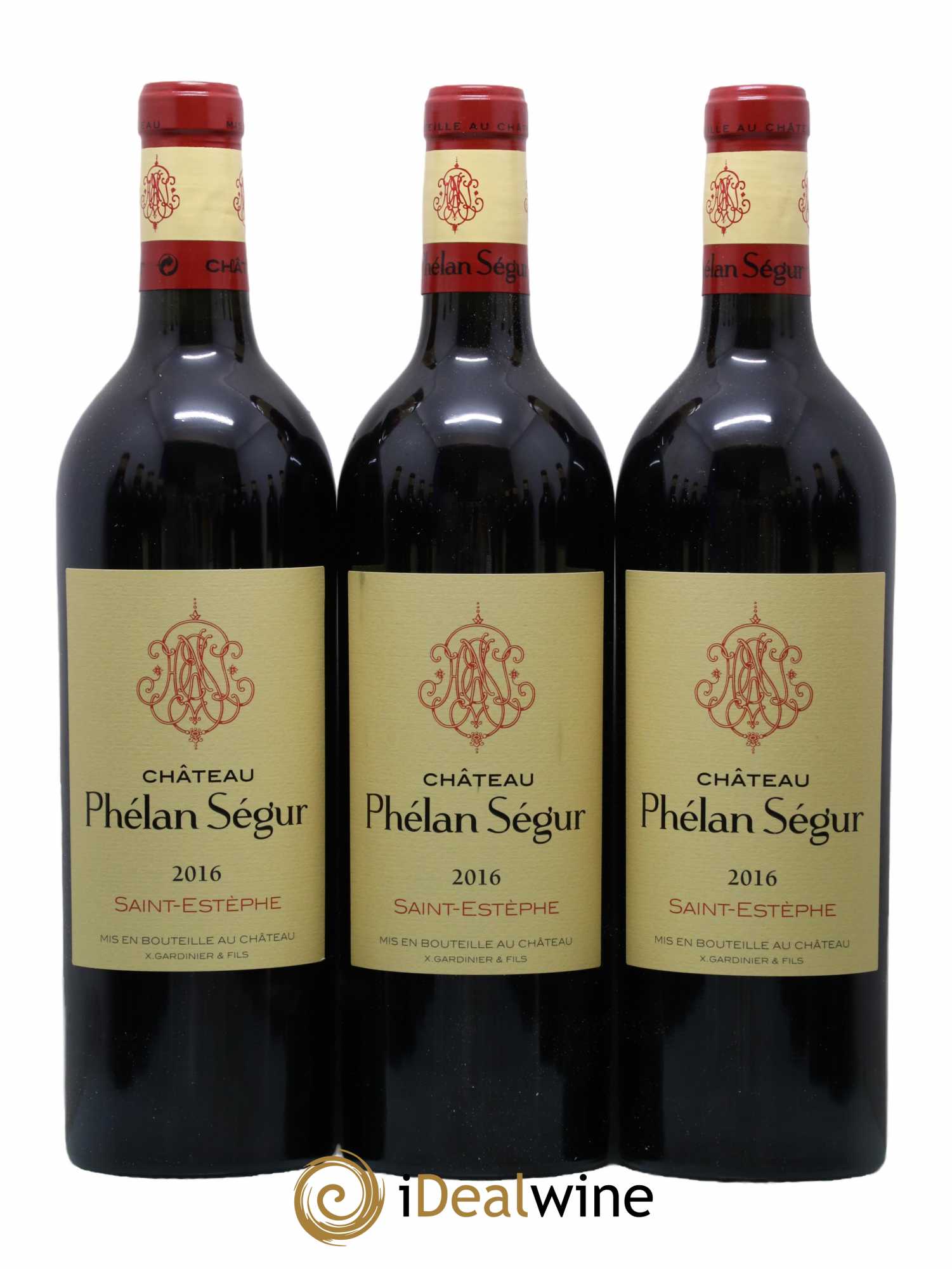 Château Phélan Ségur 2016 - Lot de 12 bouteilles - 2