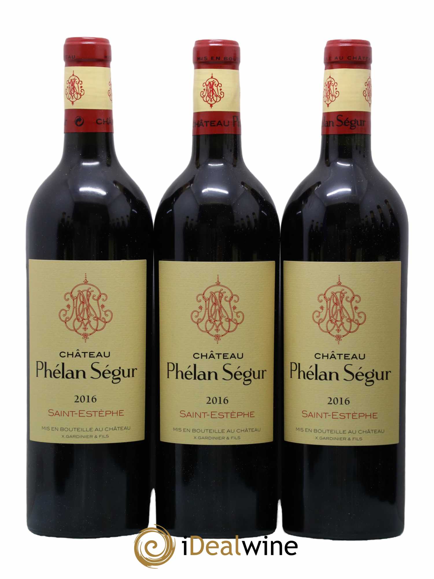 Château Phélan Ségur 2016 - Lot de 12 bouteilles - 3