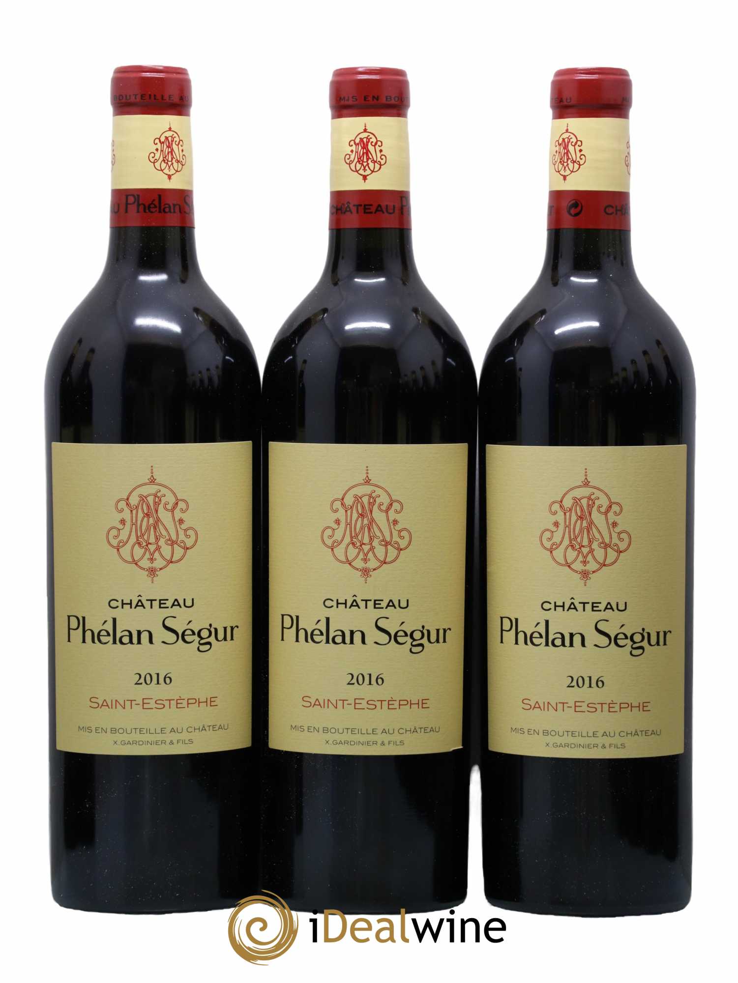 Château Phélan Ségur 2016 - Lot de 12 bouteilles - 4