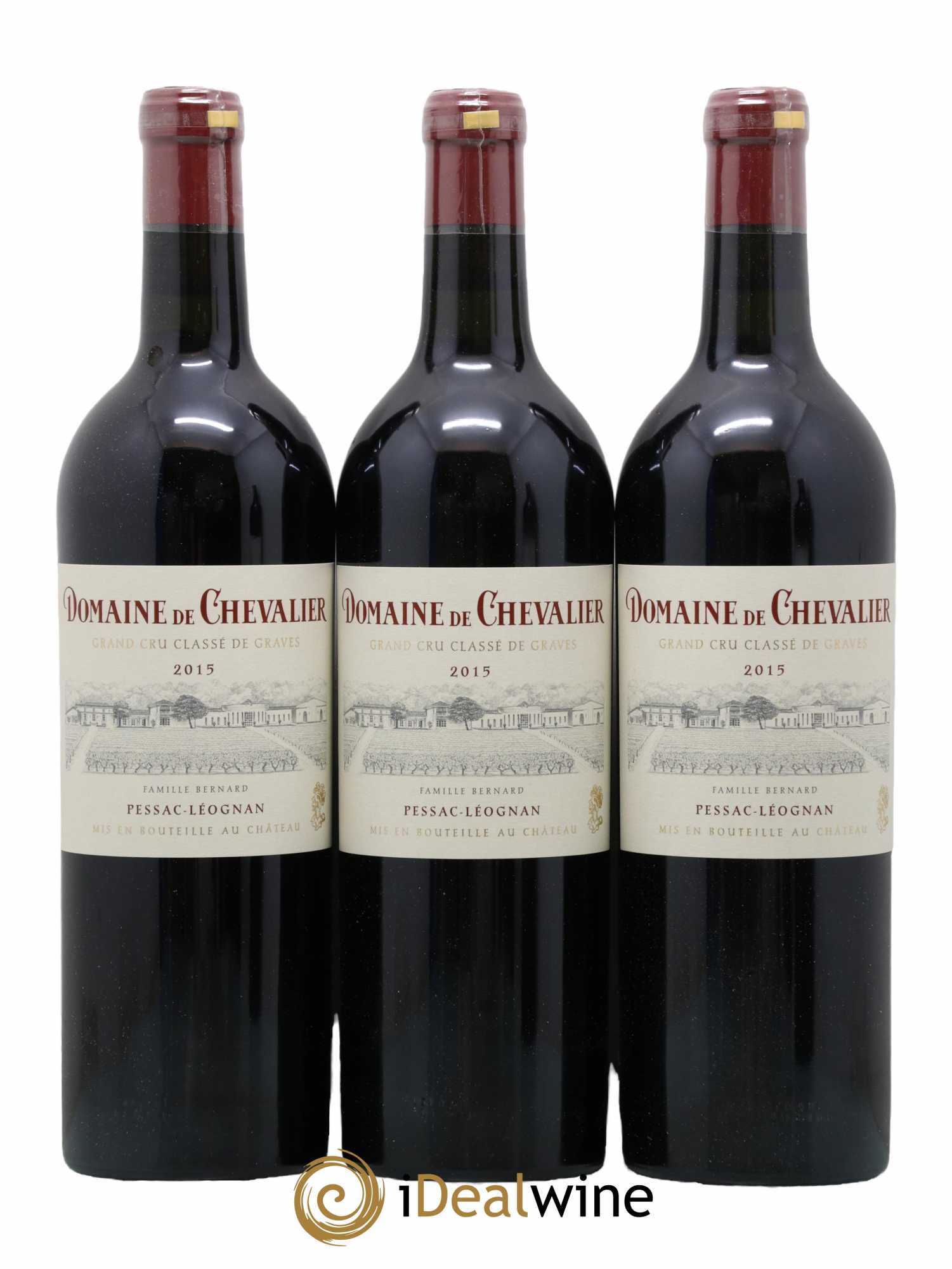 Domaine de Chevalier Cru Classé de Graves 2015 - Lot de 12 bouteilles - 1