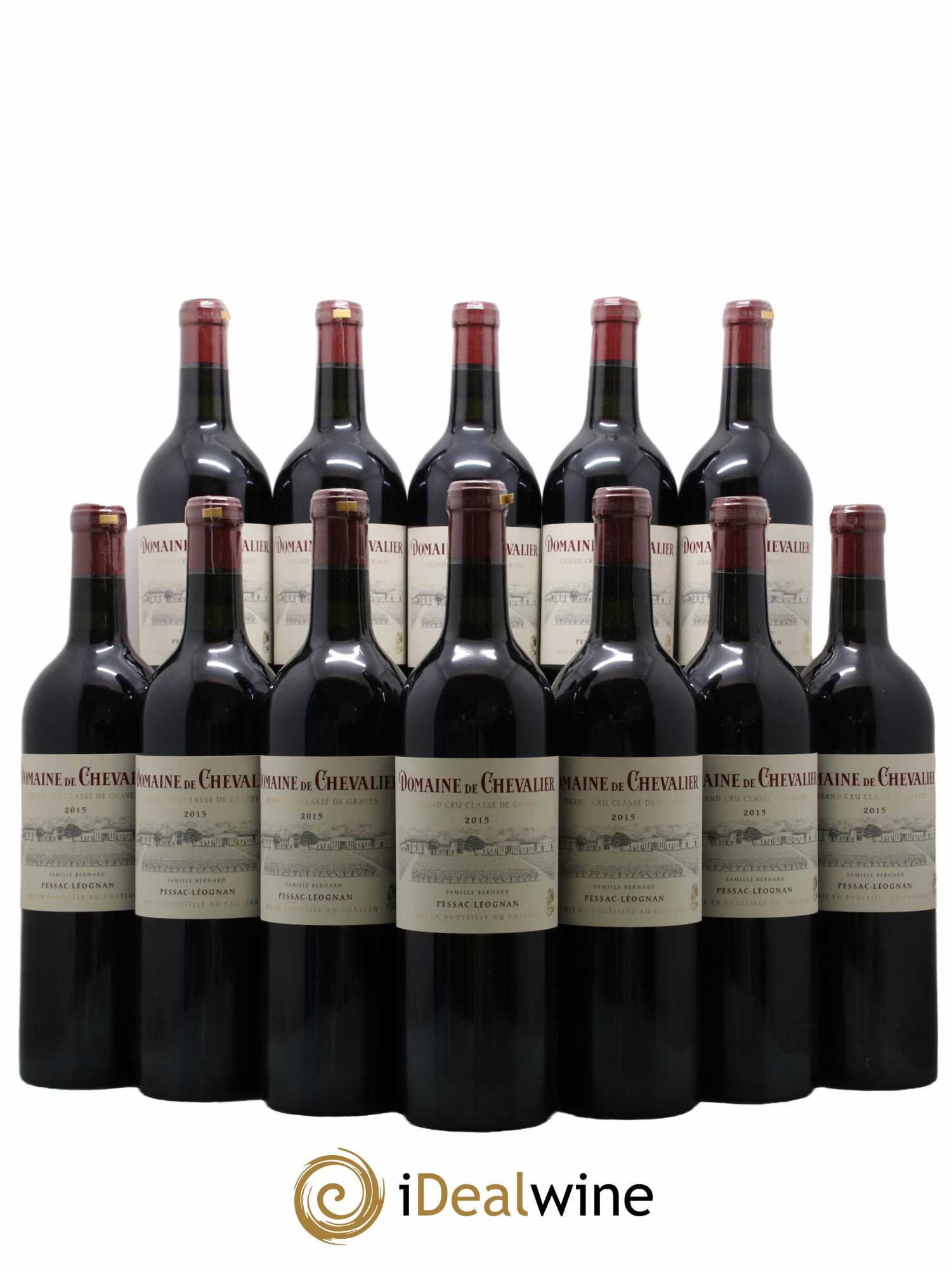 Domaine de Chevalier Cru Classé de Graves 2015 - Lot de 12 bouteilles - 0