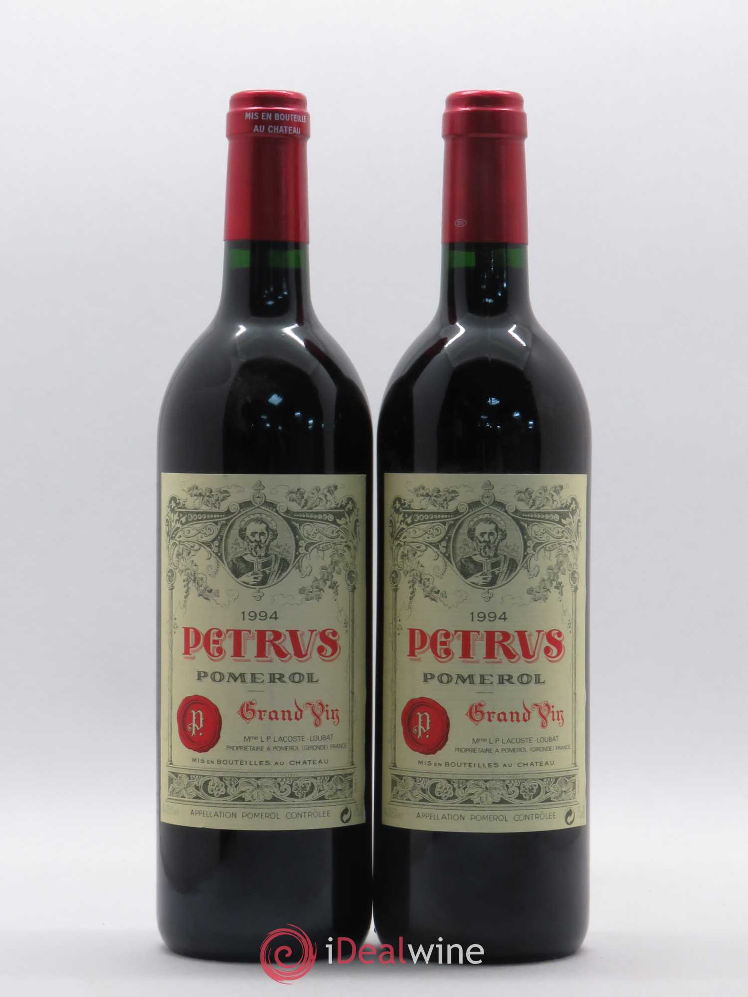Petrus 1994 - Lot de 2 bouteilles - 0