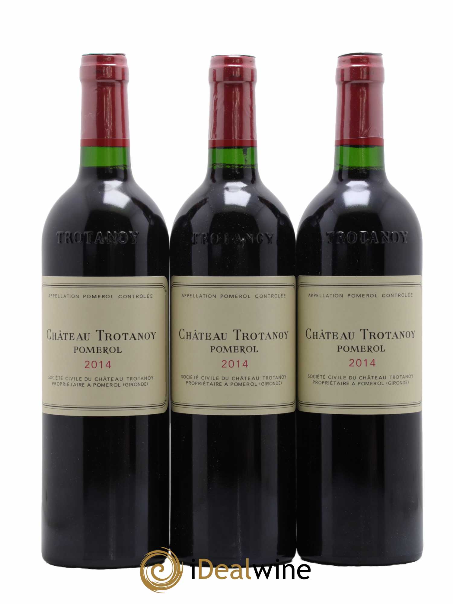 Château Trotanoy 2014 - Lot de 3 bouteilles - 0