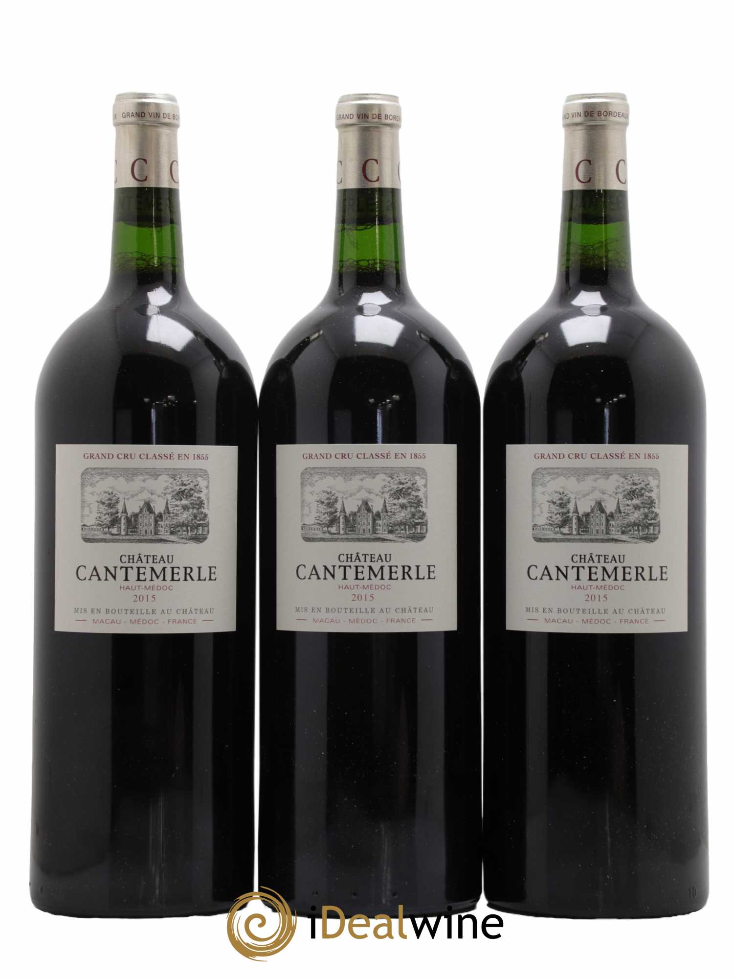 Château Cantemerle 5ème Grand Cru Classé 2015 - Lot de 6 magnums - 2