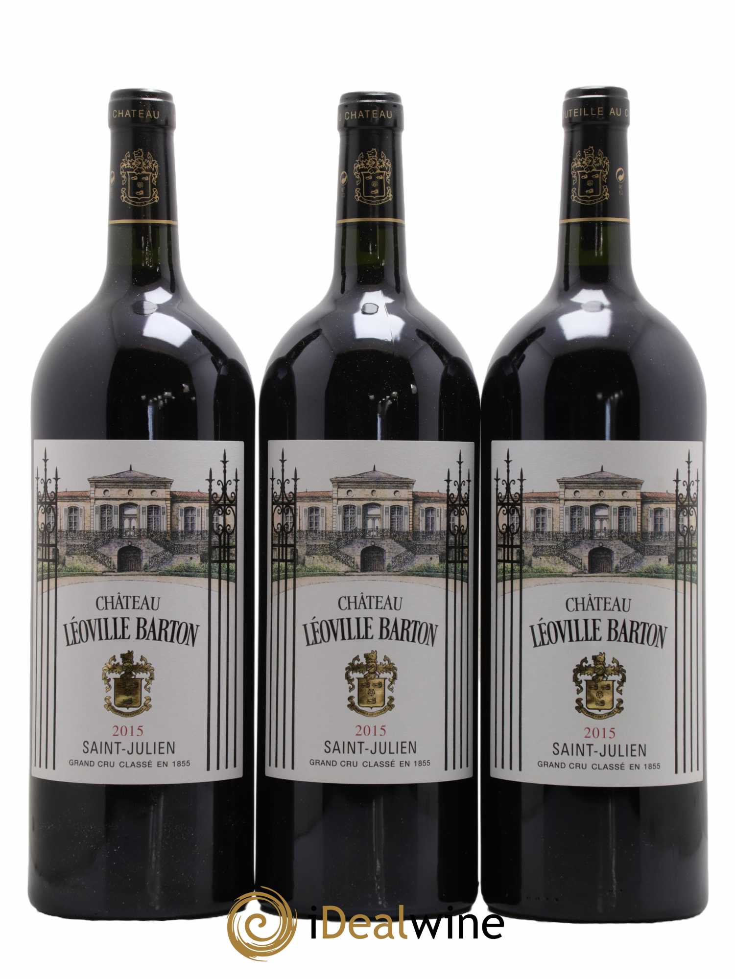 Château Léoville Barton 2ème Grand Cru Classé 2015 - Lot de 6 magnums - 1