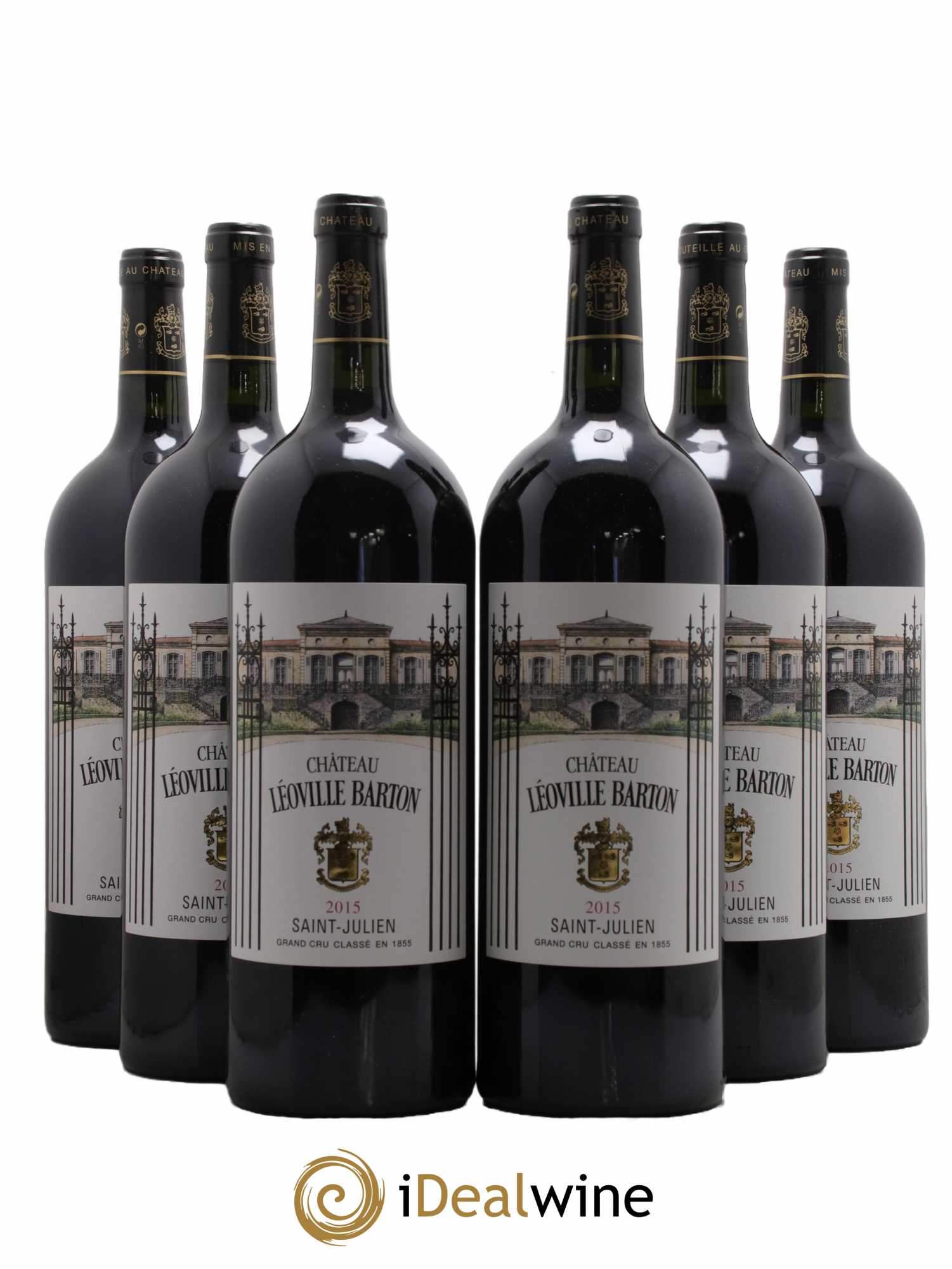 Château Léoville Barton 2ème Grand Cru Classé 2015 - Lot de 6 magnums - 0