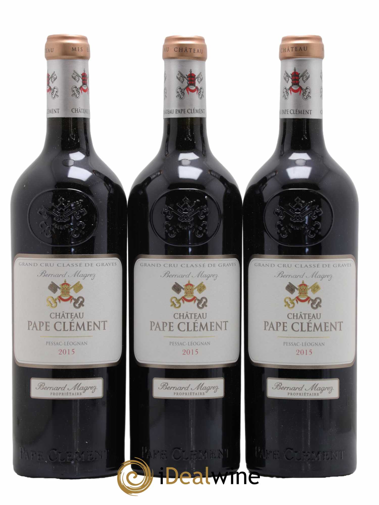 Château Pape Clément Cru Classé de Graves 2015 - Lot de 6 bouteilles - 1