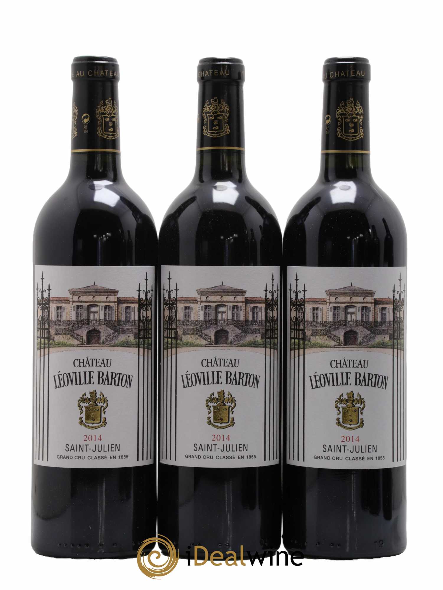 Château Léoville Barton 2ème Grand Cru Classé 2014 - Lot de 6 bouteilles - 1