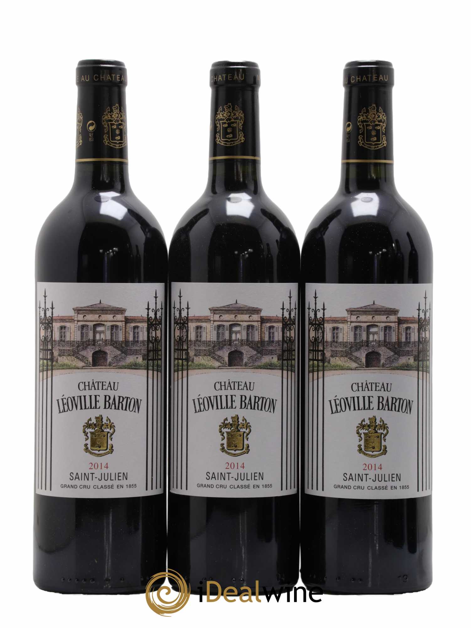 Château Léoville Barton 2ème Grand Cru Classé 2014 - Lot de 6 bouteilles - 2