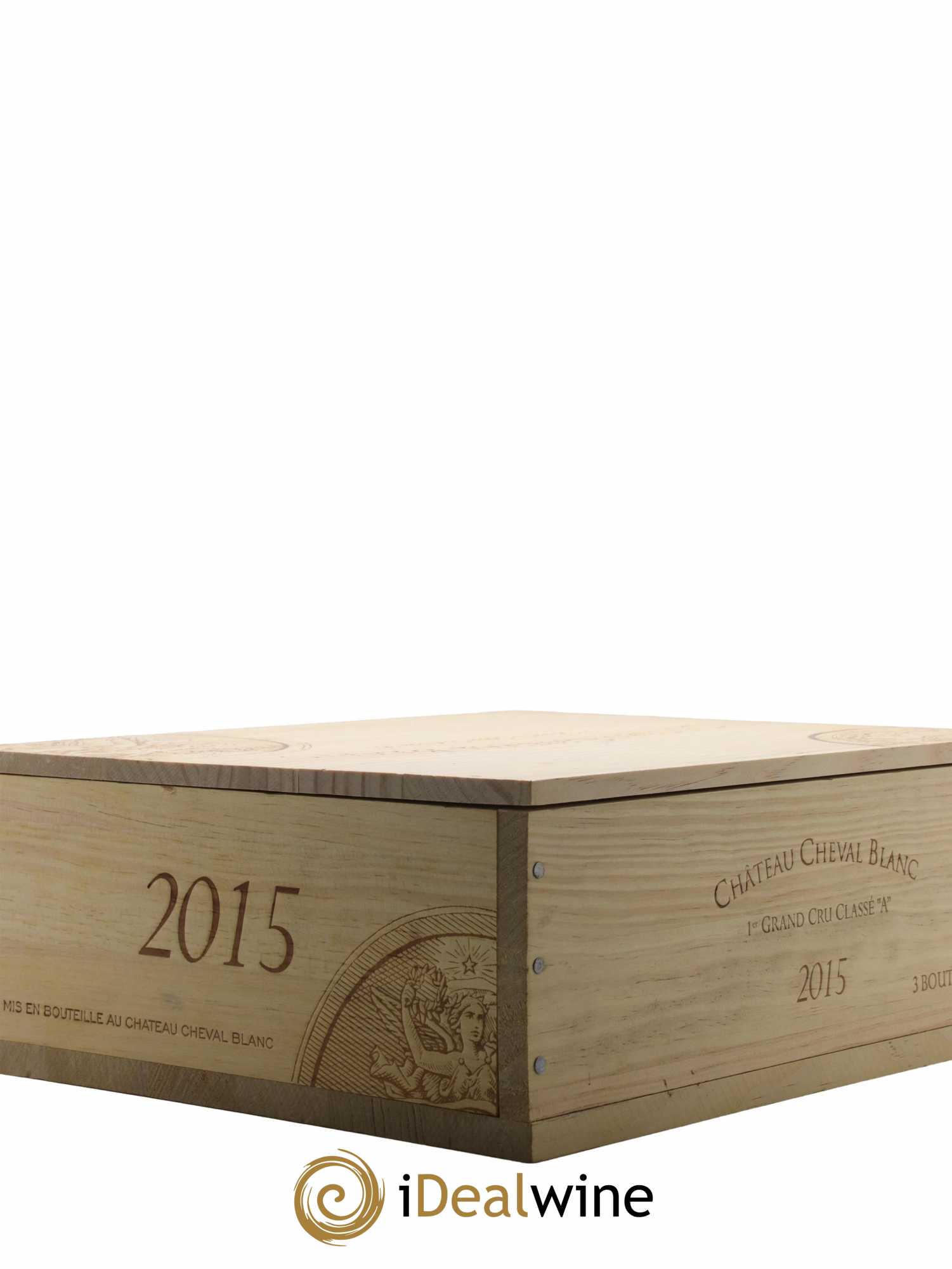 Château Cheval Blanc 1er Grand Cru Classé A 2015 - Lot de 3 bouteilles - 3