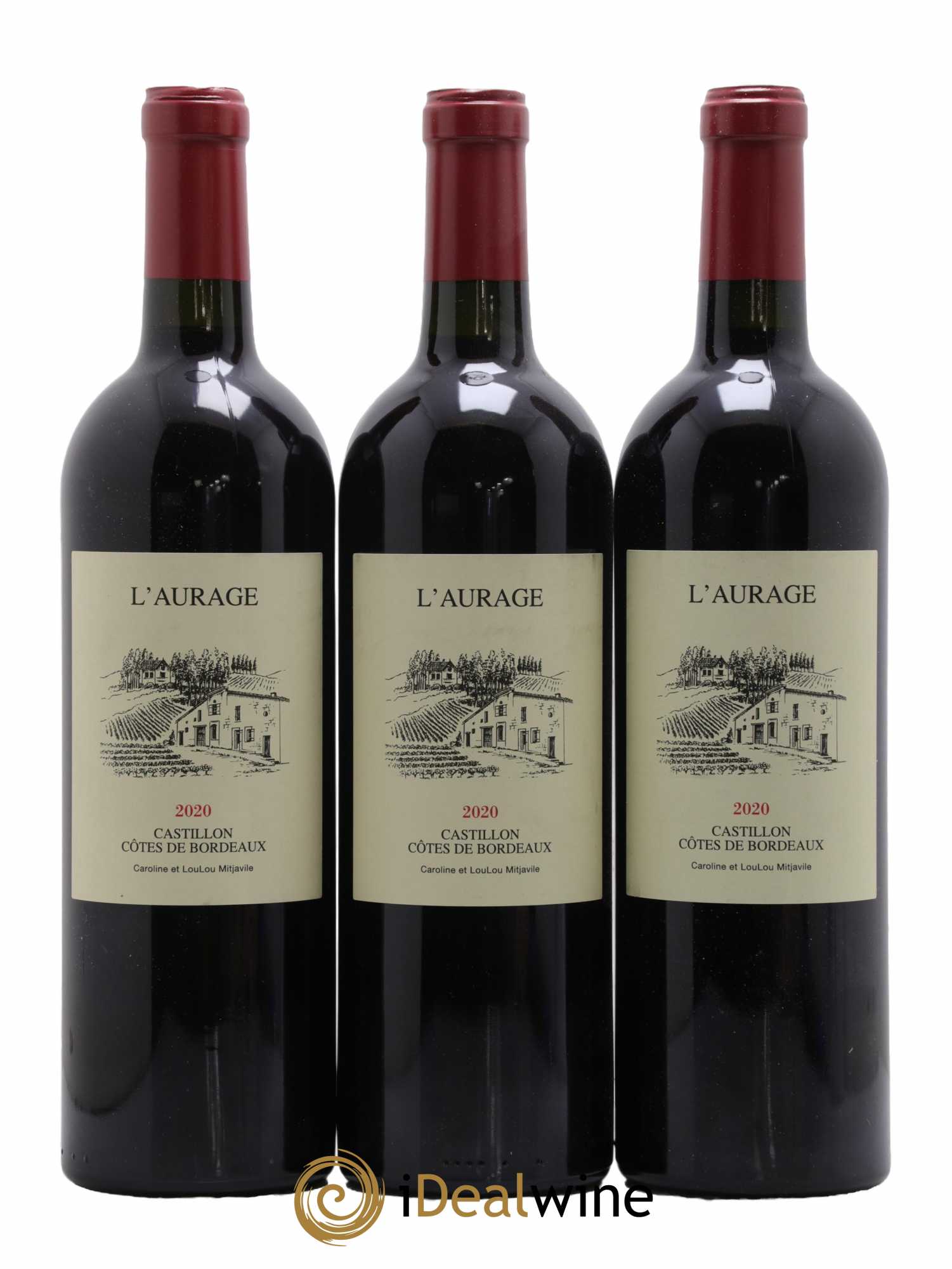L'Aurage 2020 - Lot de 6 bouteilles - 1