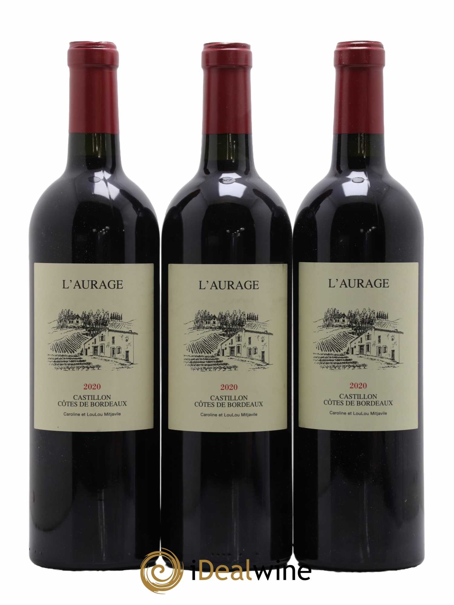 L'Aurage 2020 - Lot de 6 bouteilles - 2