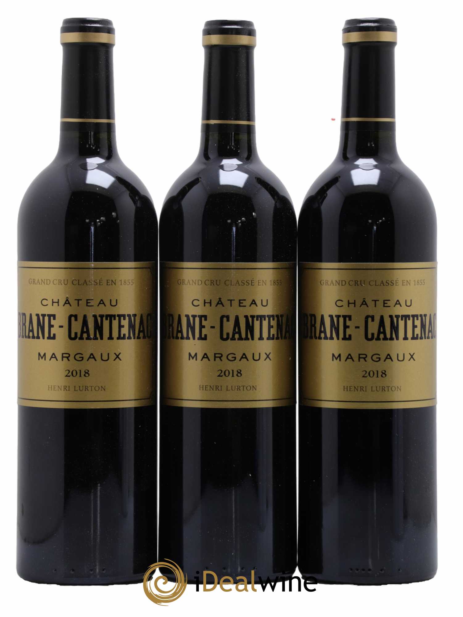 Château Brane Cantenac 2ème Grand Cru Classé 2018 - Lot de 6 bouteilles - 1