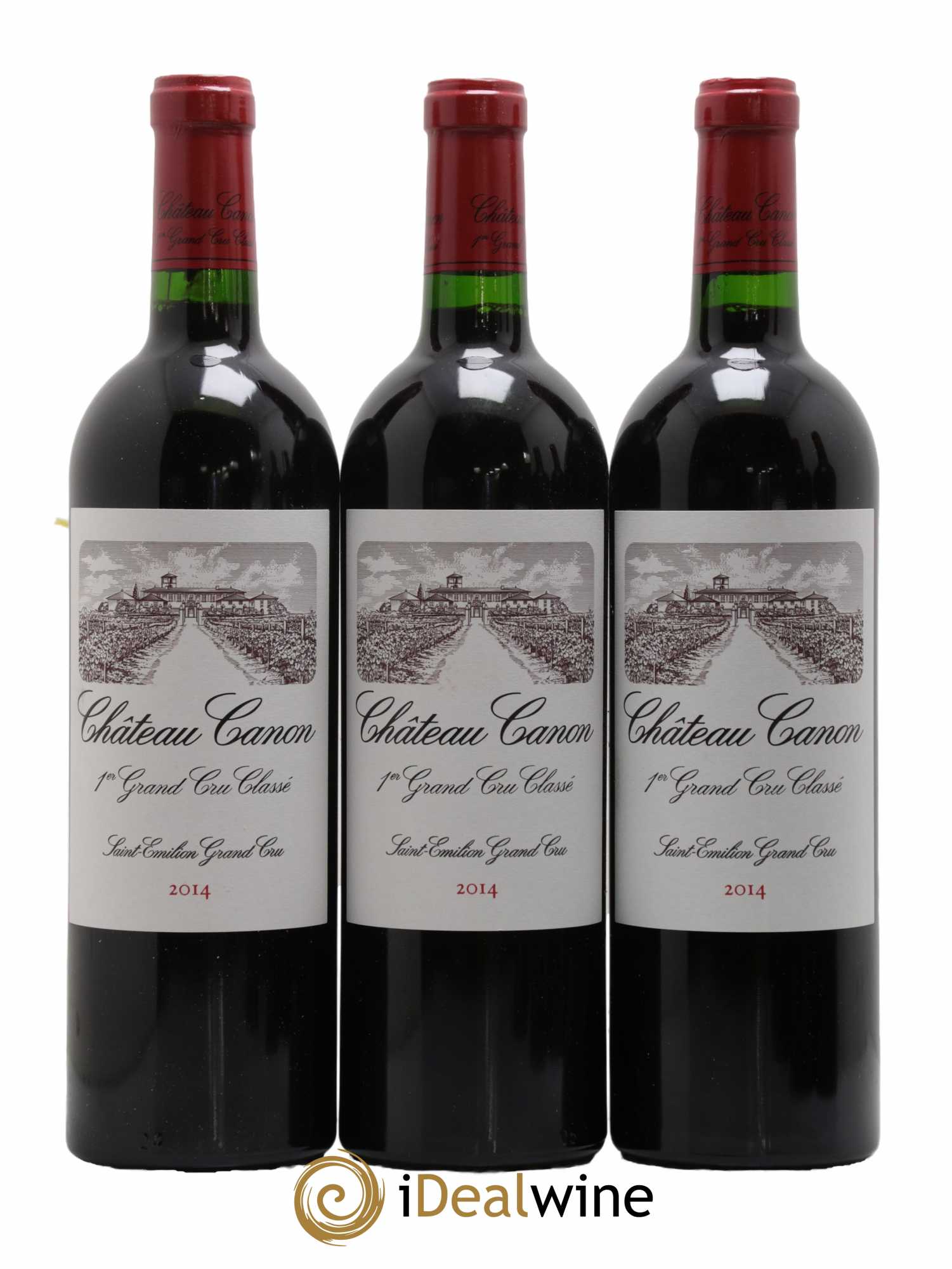 Château Canon 1er Grand Cru Classé B 2014 - Lot de 6 bouteilles - 1