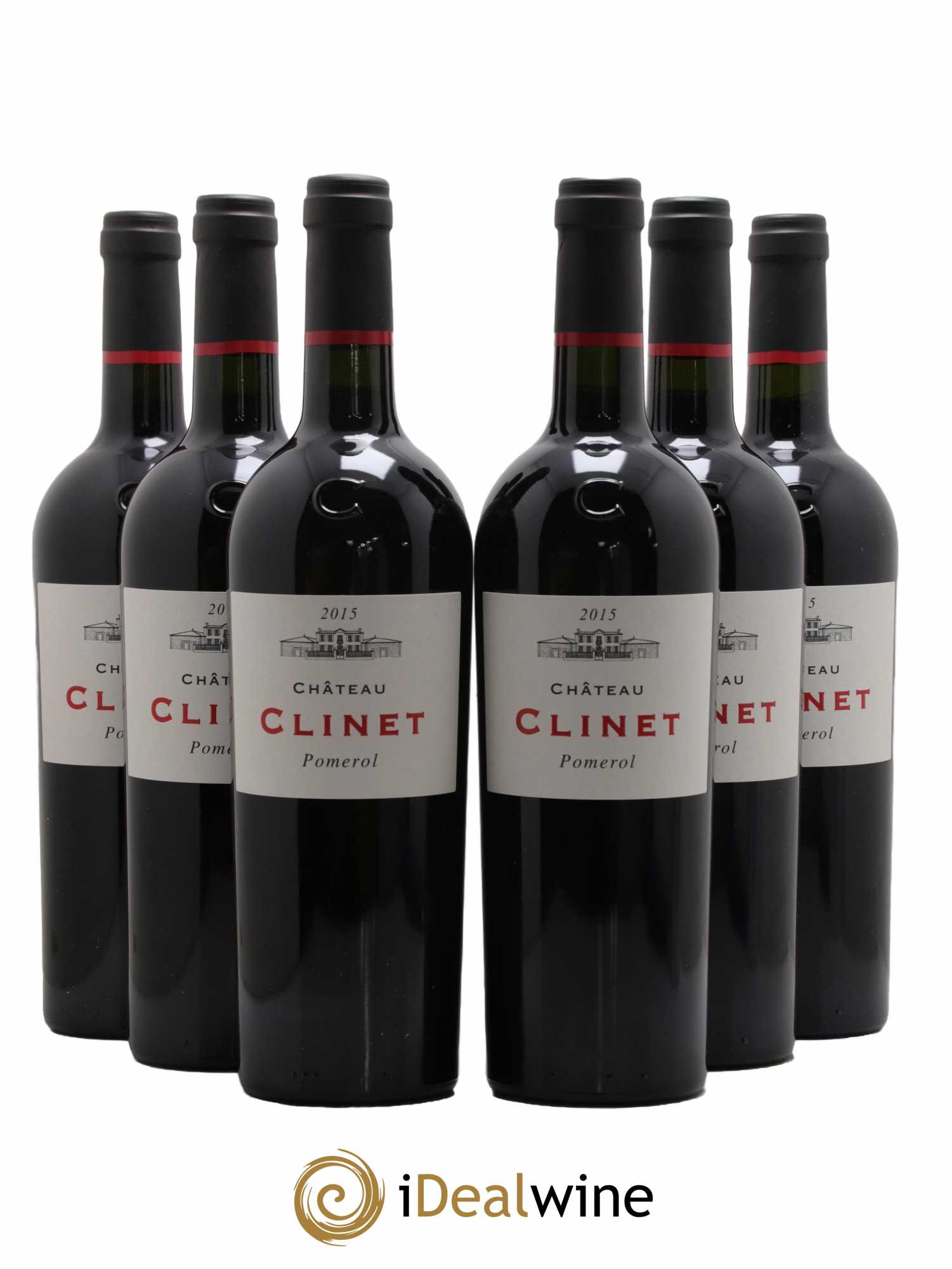 Château Clinet 2015 - Lot de 6 bouteilles - 0