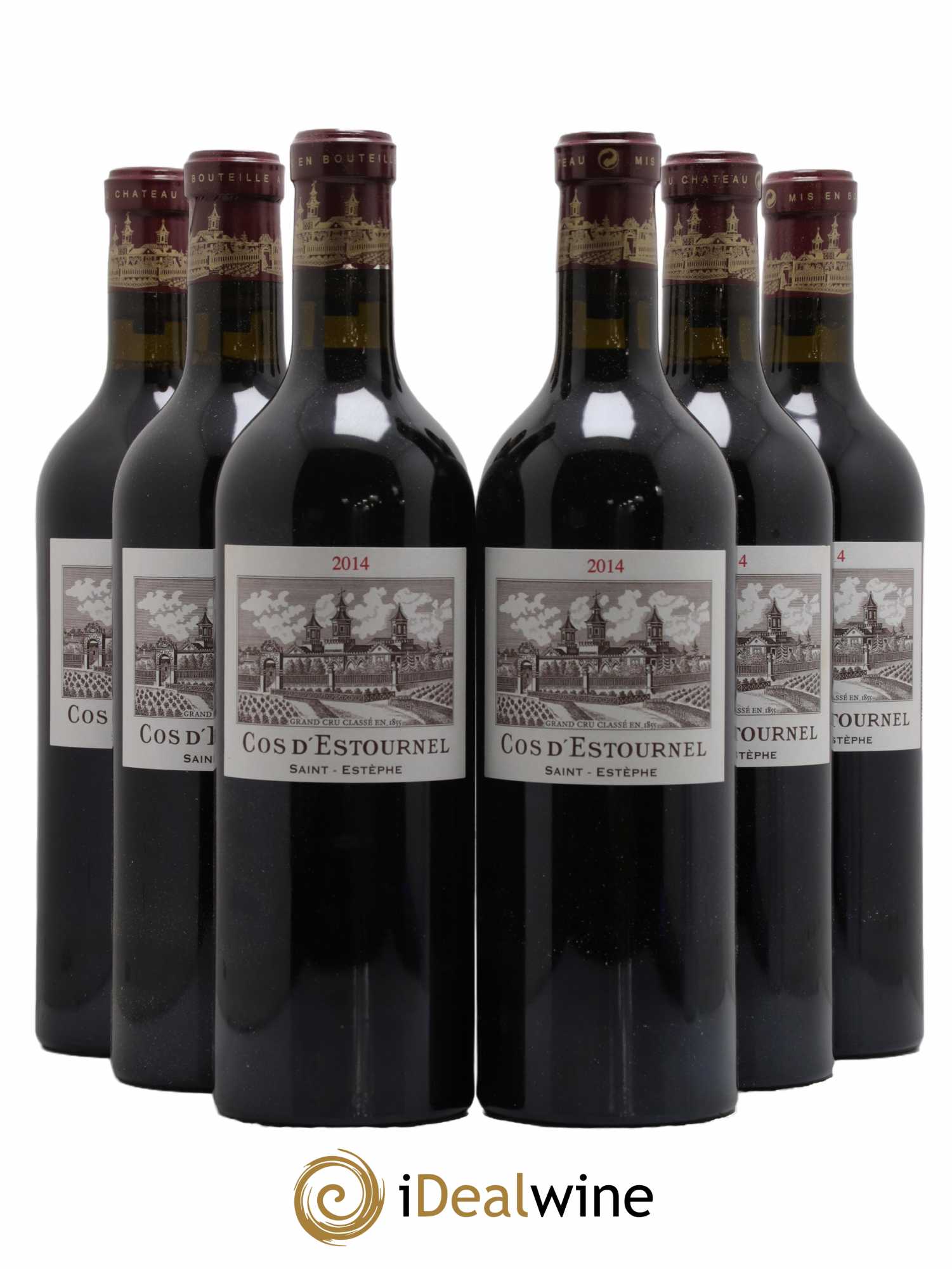 Cos d'Estournel 2ème Grand Cru Classé 2014 - Lot de 6 bouteilles - 0