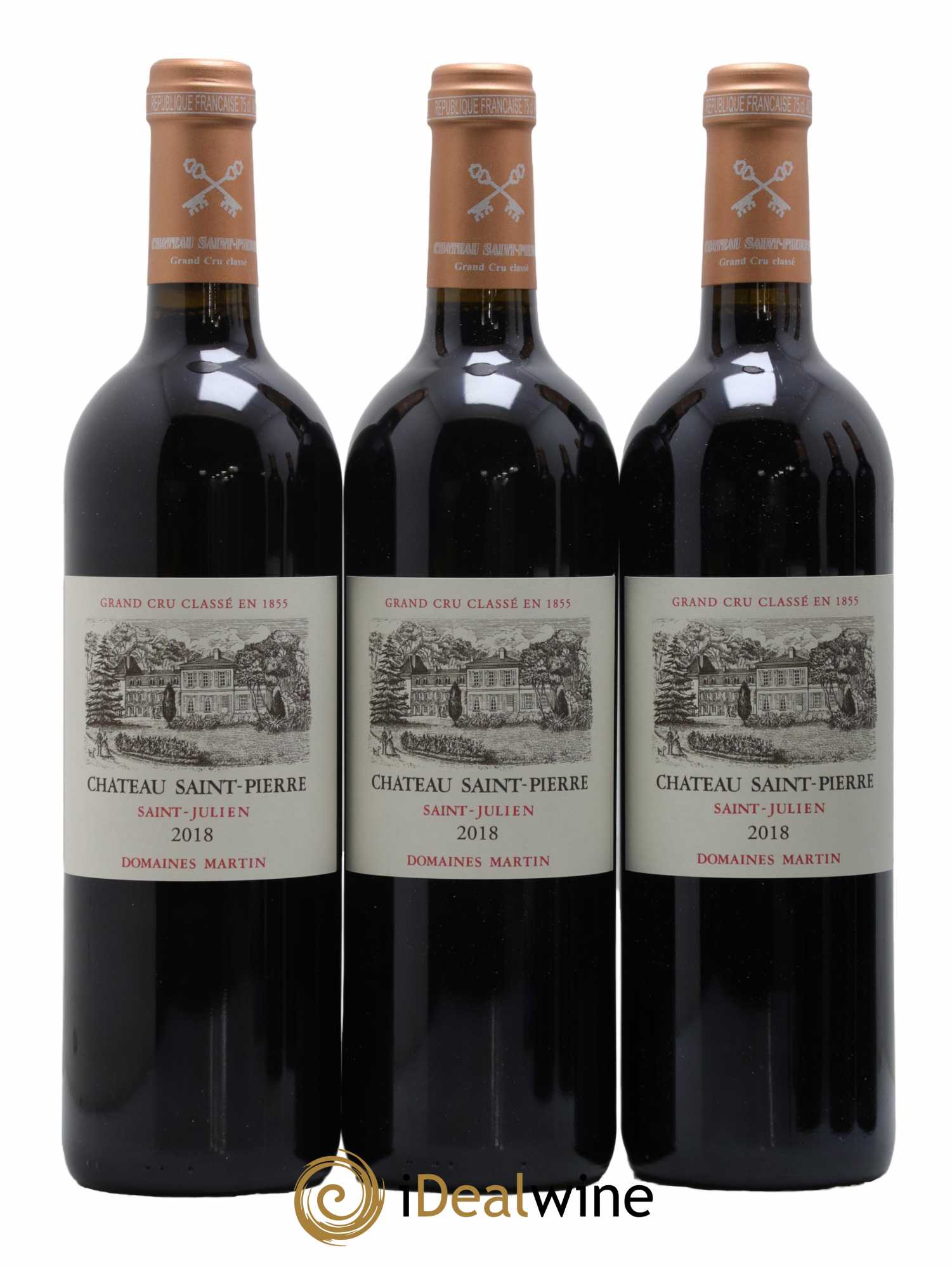 Château Saint-Pierre 4ème Grand Cru Classé 2018 - Lot de 6 bouteilles - 2