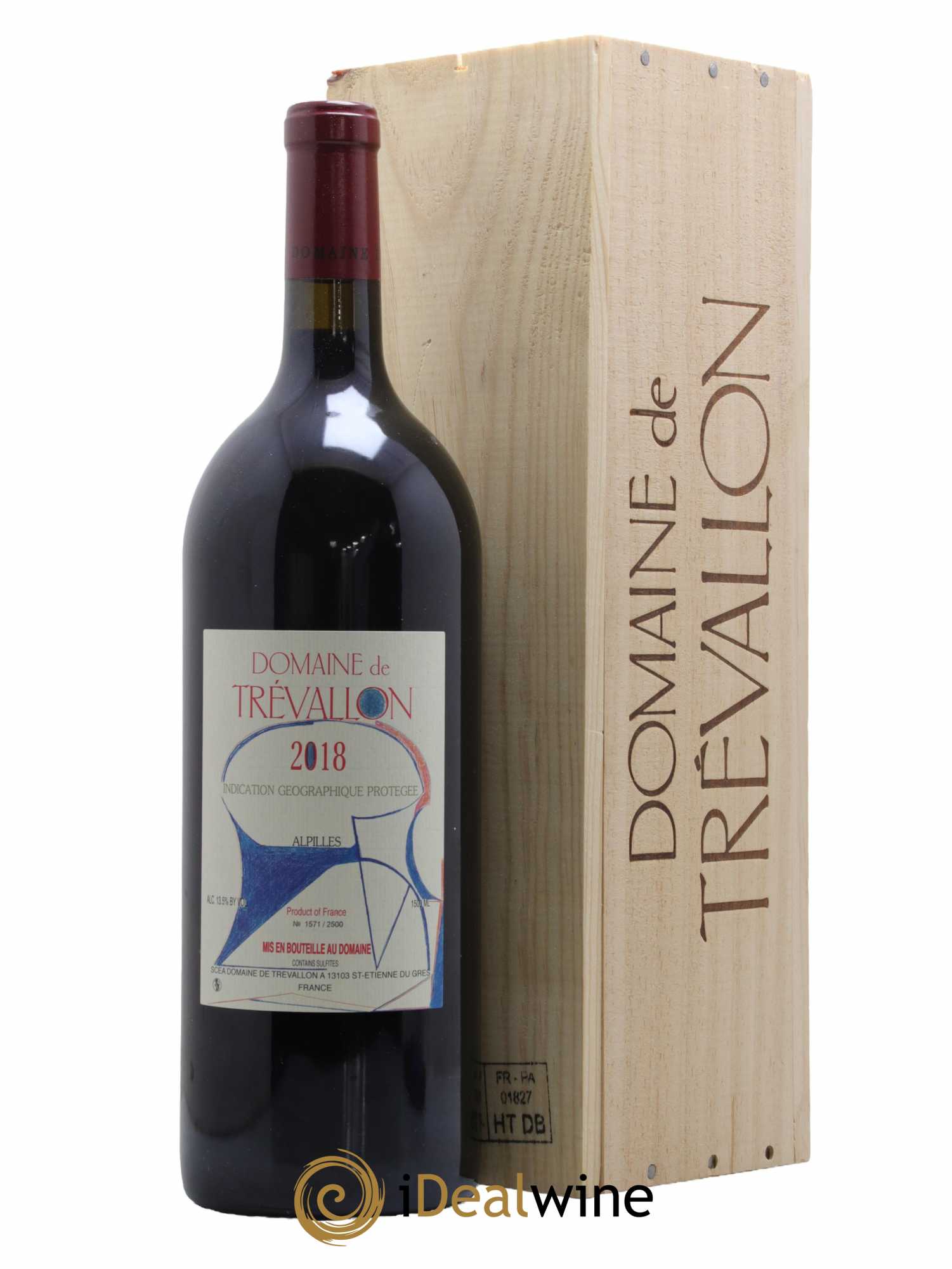 Alpilles Trévallon (Domaine de) Eloi Dürrbach 2018 - Lot de 1 magnum - 0
