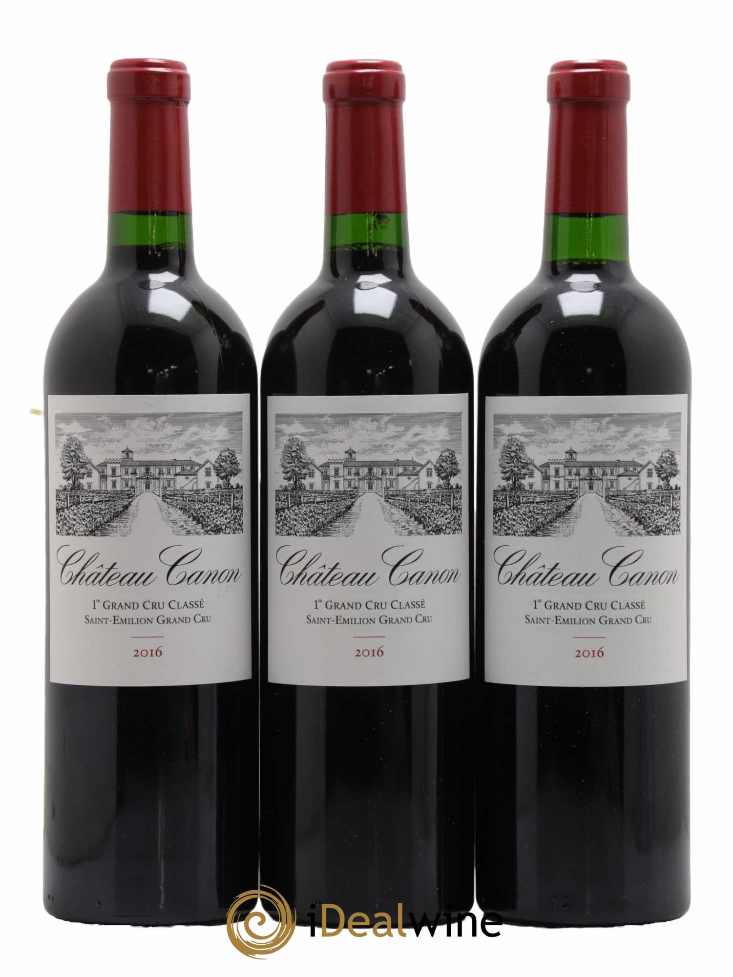 Château Canon 1er Grand Cru Classé B 2016 - Lot de 12 bouteilles - 2