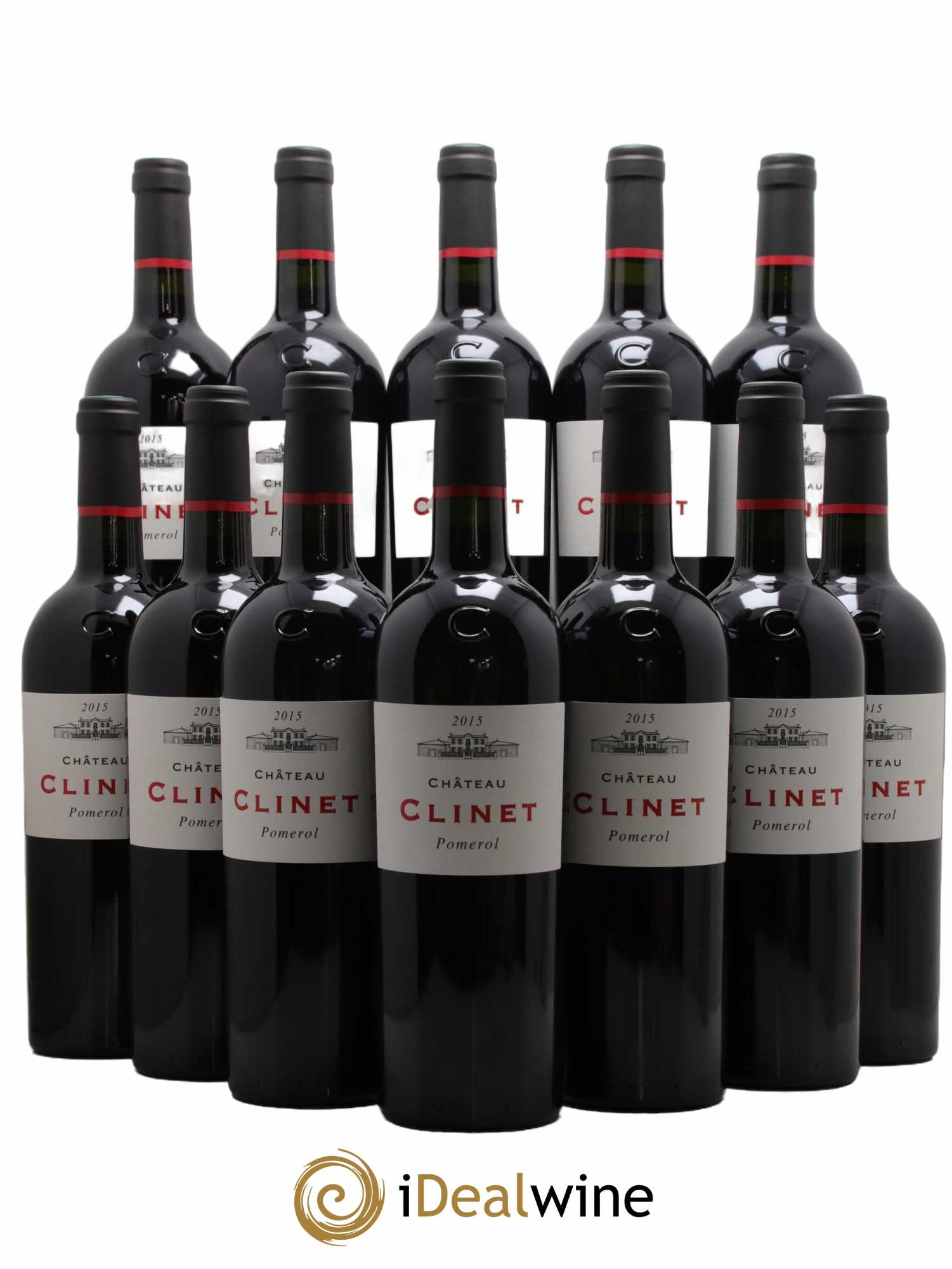 Château Clinet 2015 - Lot de 12 bouteilles - 0