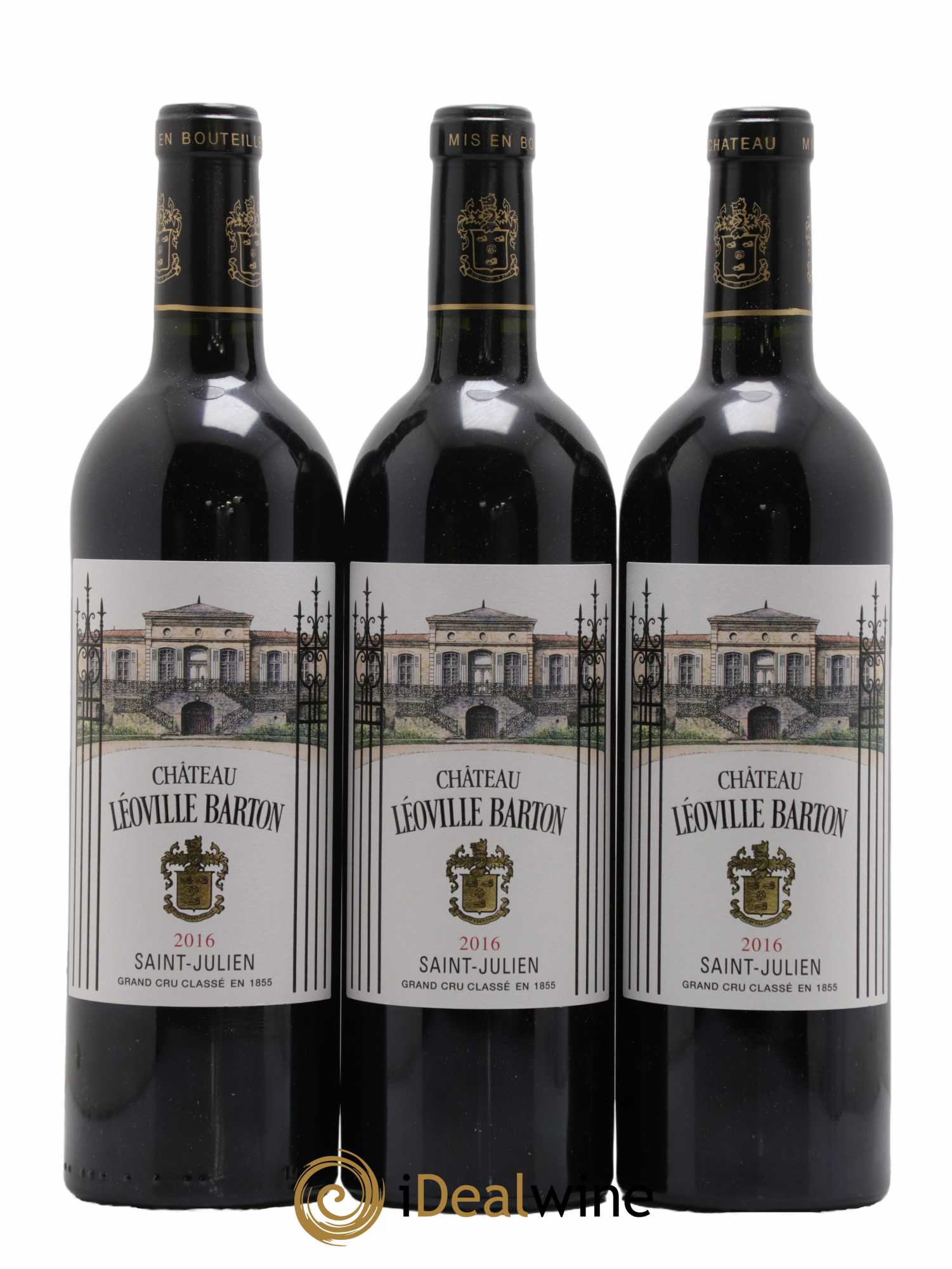 Château Léoville Barton 2ème Grand Cru Classé 2016 - Lot de 12 bouteilles - 2