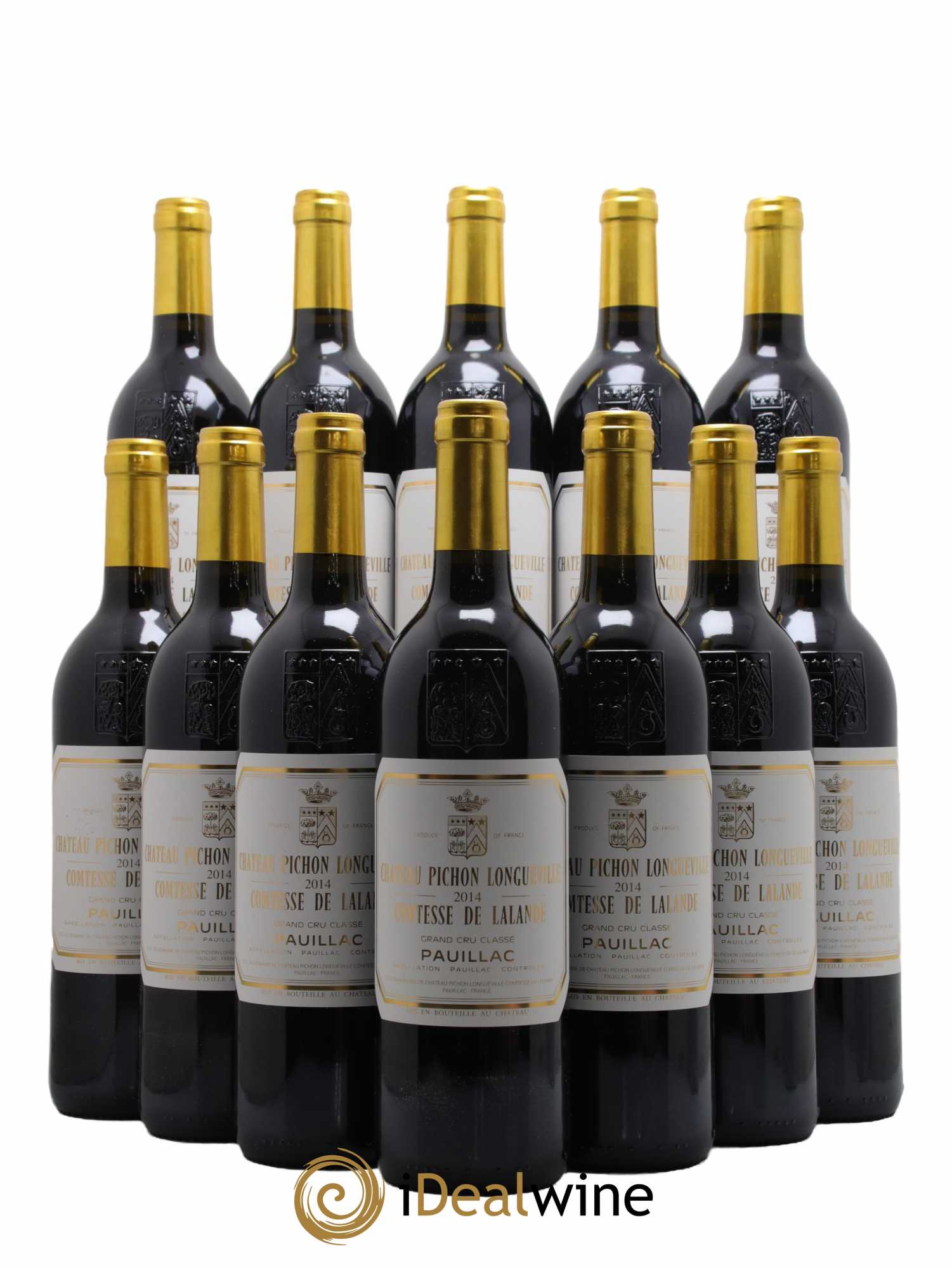 Château Pichon Longueville Comtesse de Lalande 2ème Grand Cru Classé 2014 - Lot de 12 bouteilles - 0