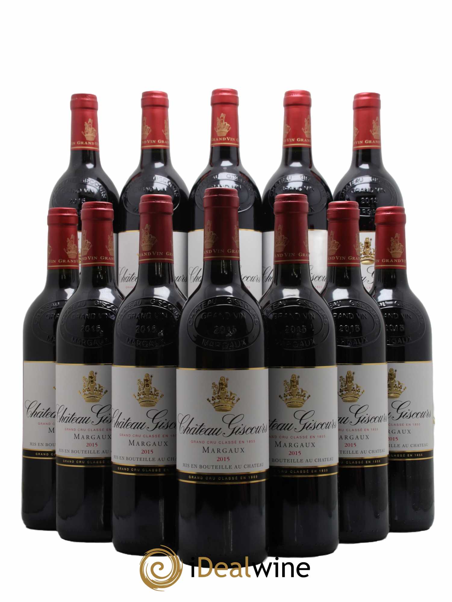 Château Giscours 3ème Grand Cru Classé 2015 - Lot de 12 bouteilles - 0