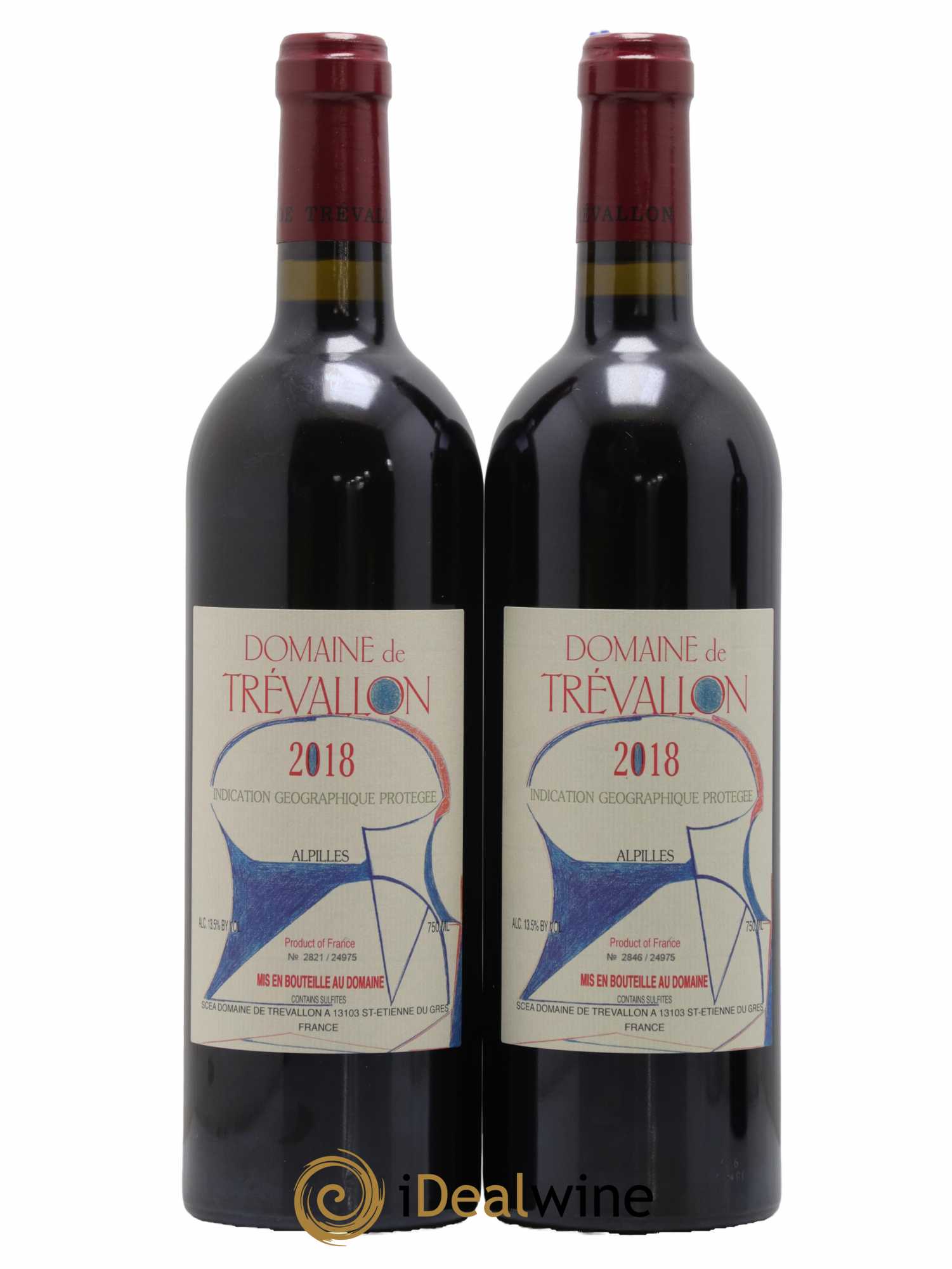 Alpilles Trévallon (Domaine de) Eloi Dürrbach 2018 - Lot de 2 bouteilles - 0