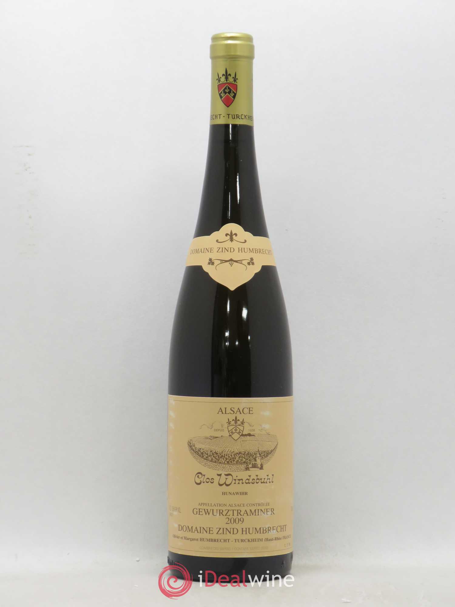 Alsace Gewurztraminer Clos Windsbuhl Zind-Humbrecht (Domaine) 2009 - Lot de 1 bouteille - 0