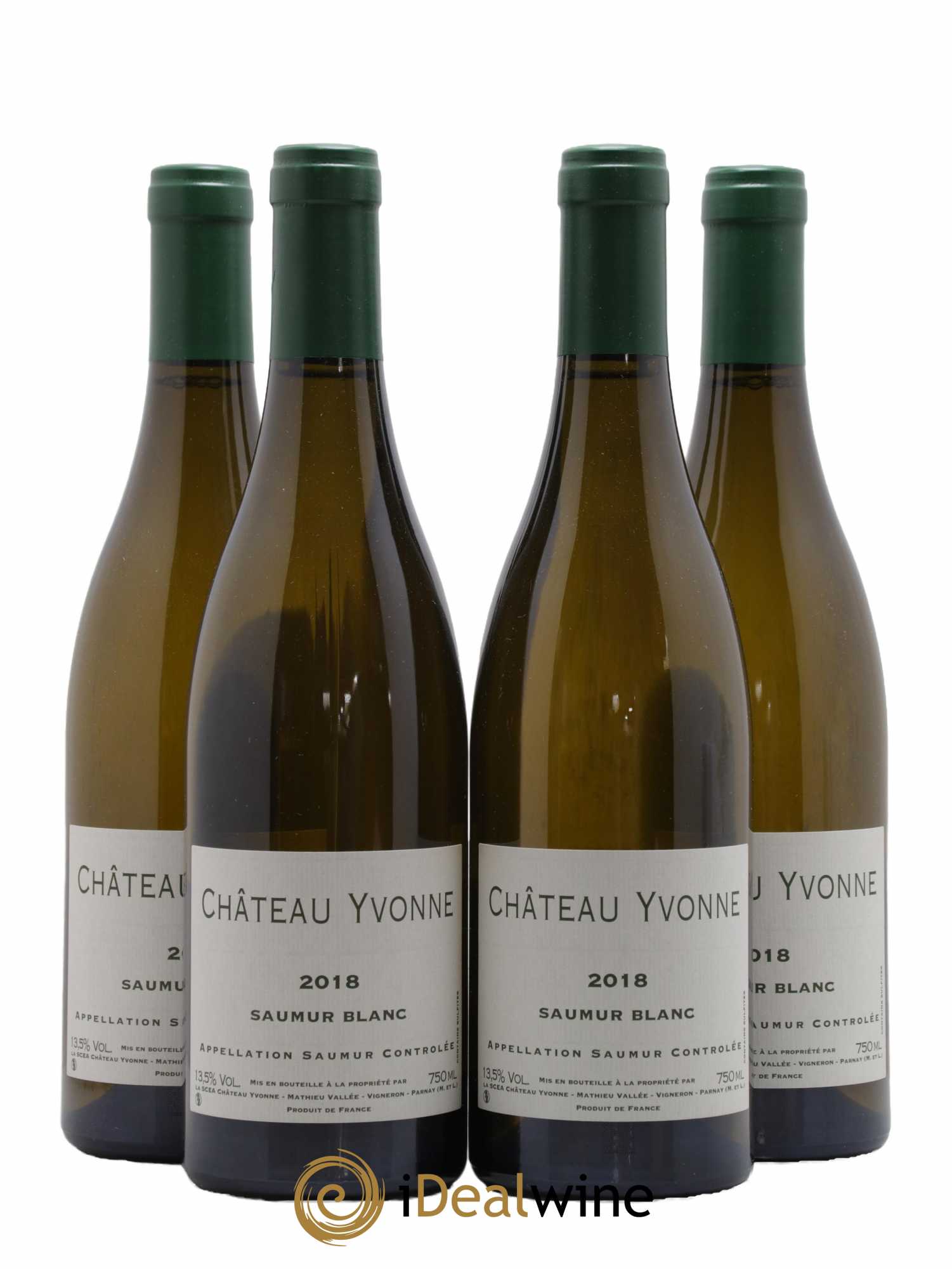 Saumur Château Yvonne 2018 - Lot de 4 bouteilles - 0