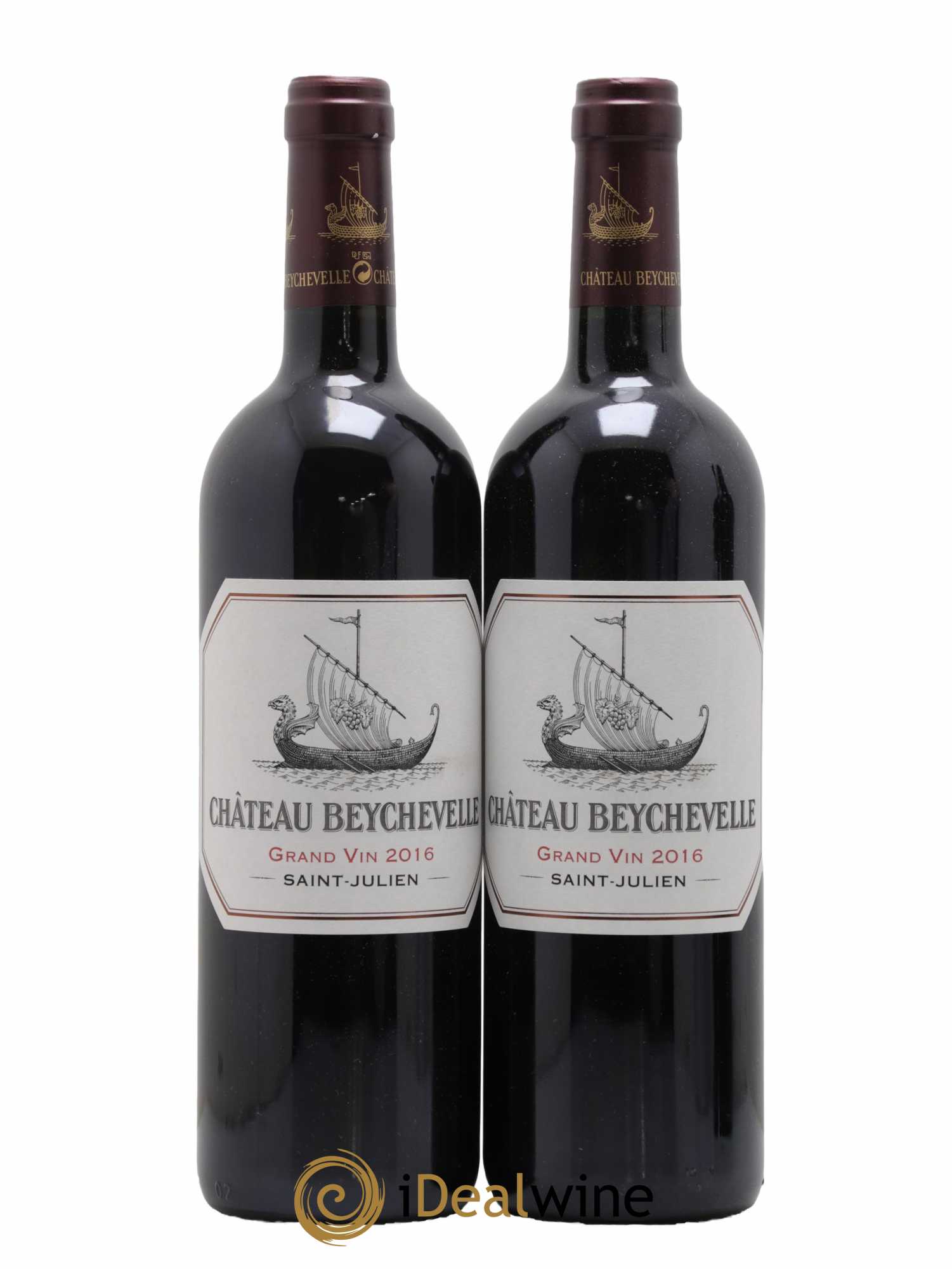 Château Beychevelle 4ème Grand Cru Classé 2016 - Lot de 2 bouteilles - 0