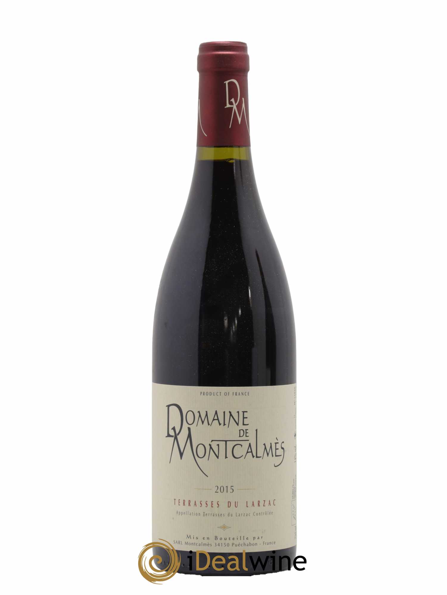 Terrasses du Larzac Domaine de Montcalmès Frédéric Pourtalié 2015 - Lot de 1 bouteille - 0