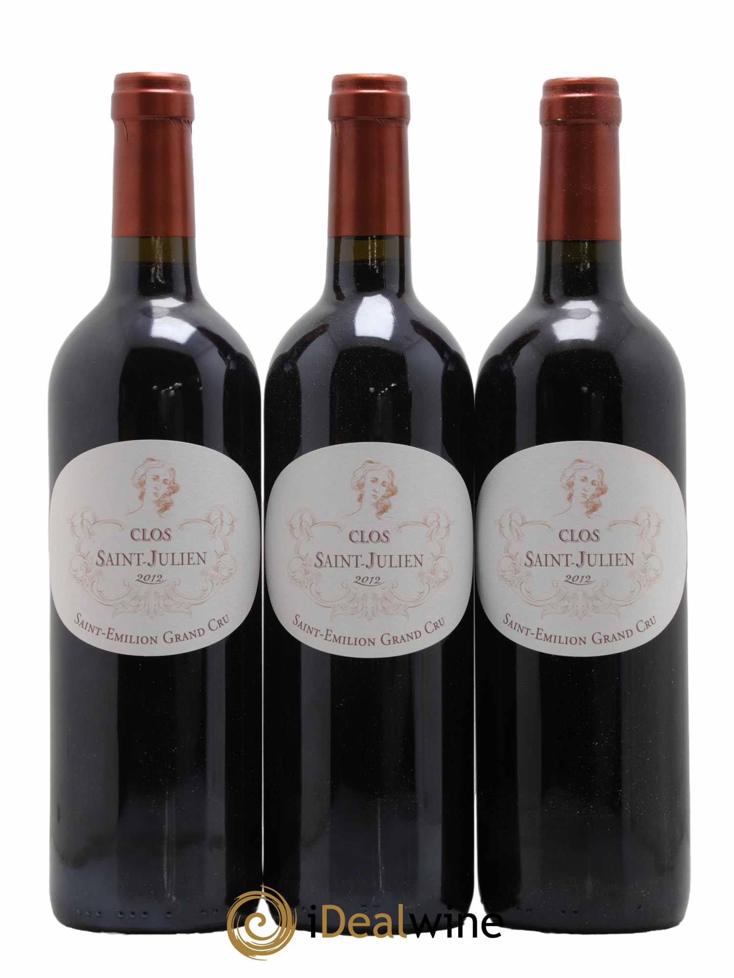 Saint-Émilion Grand Cru Clos Saint Julien 2012 - Lot de 6 bouteilles - 1