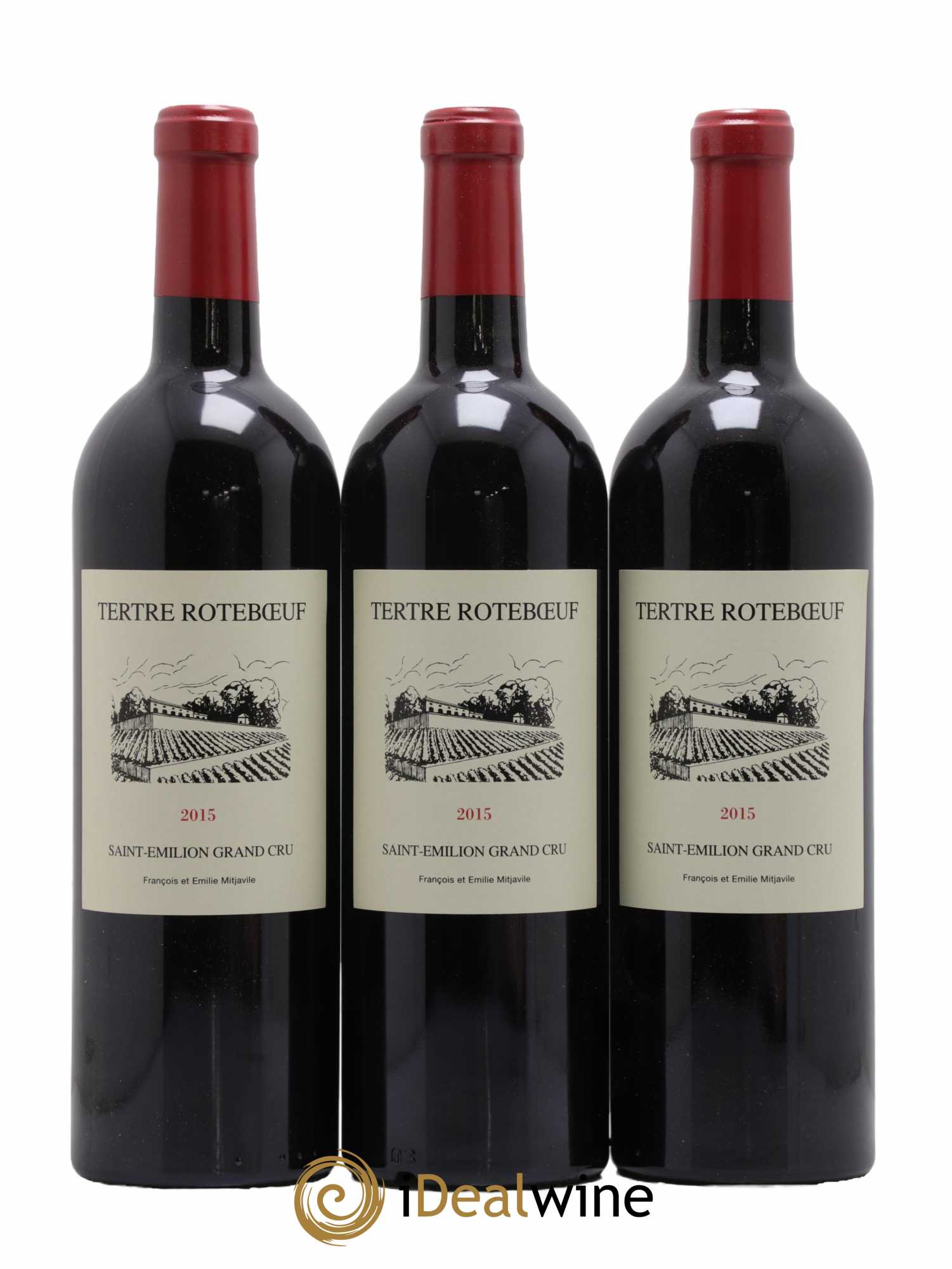Château Tertre Roteboeuf 2015 - Posten von 6 Flaschen - 1