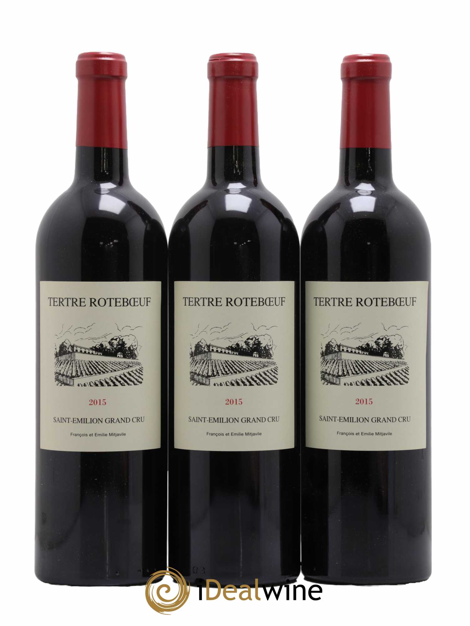 Château Tertre Roteboeuf 2015 - Posten von 6 Flaschen - 3