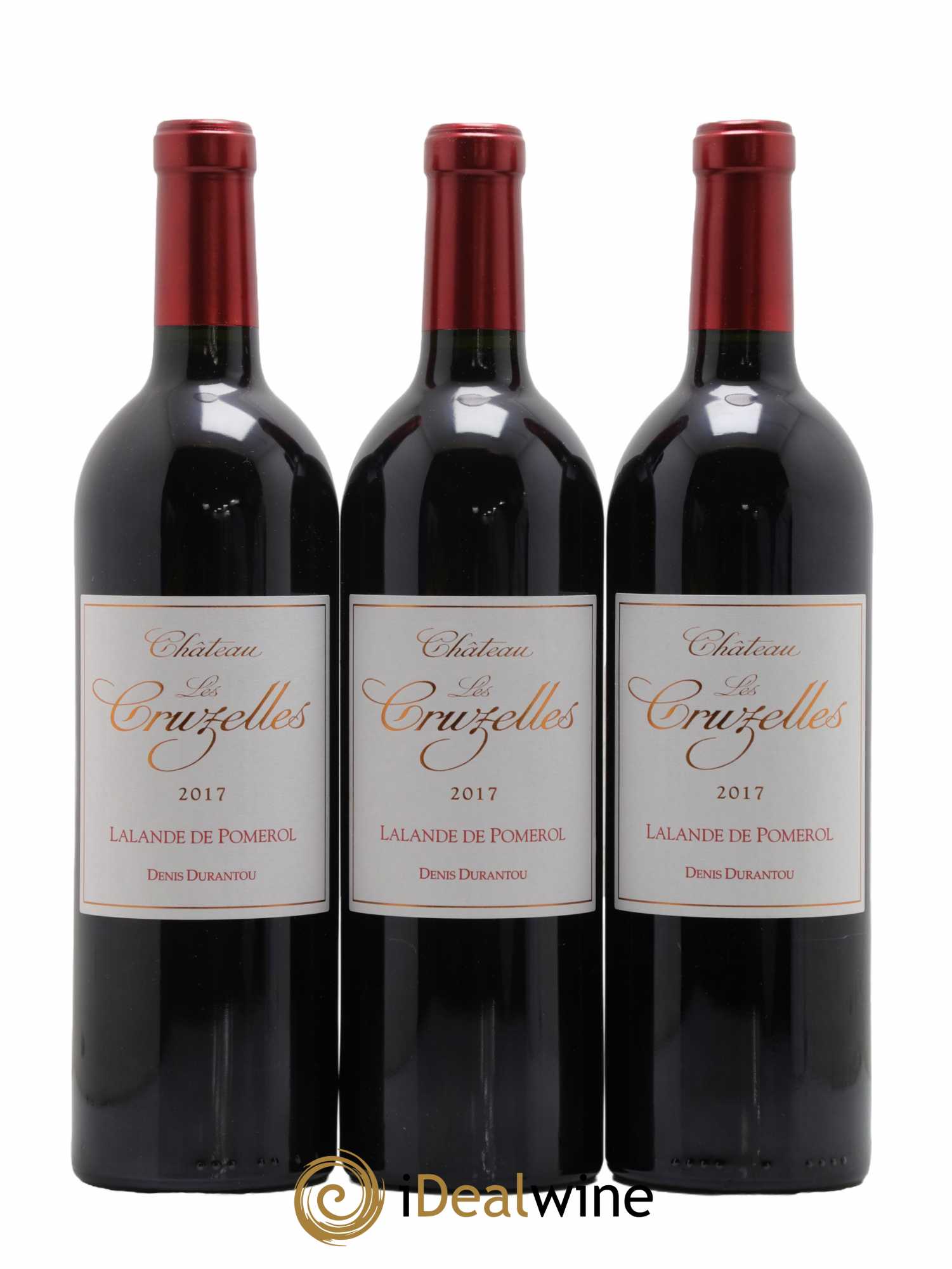 Lalande-de-Pomerol Château les Cruzelles 2017 - Lot de 3 bouteilles - 0