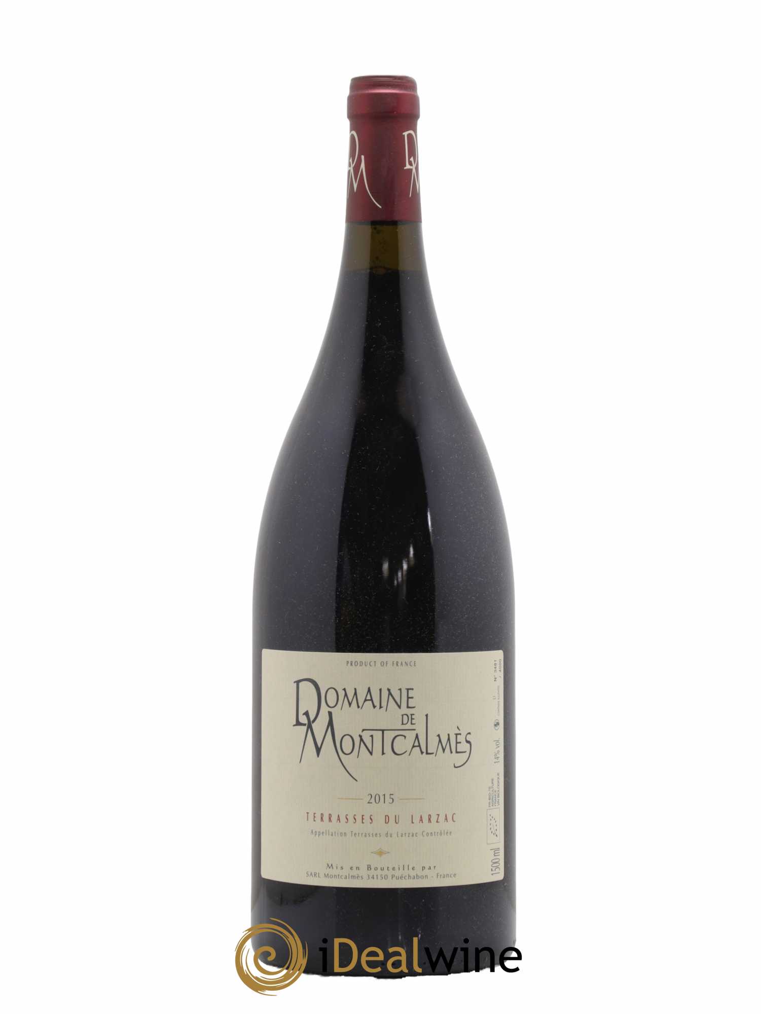 Terrasses du Larzac Domaine de Montcalmès Frédéric Pourtalié 2015 - Lot de 1 magnum - 0